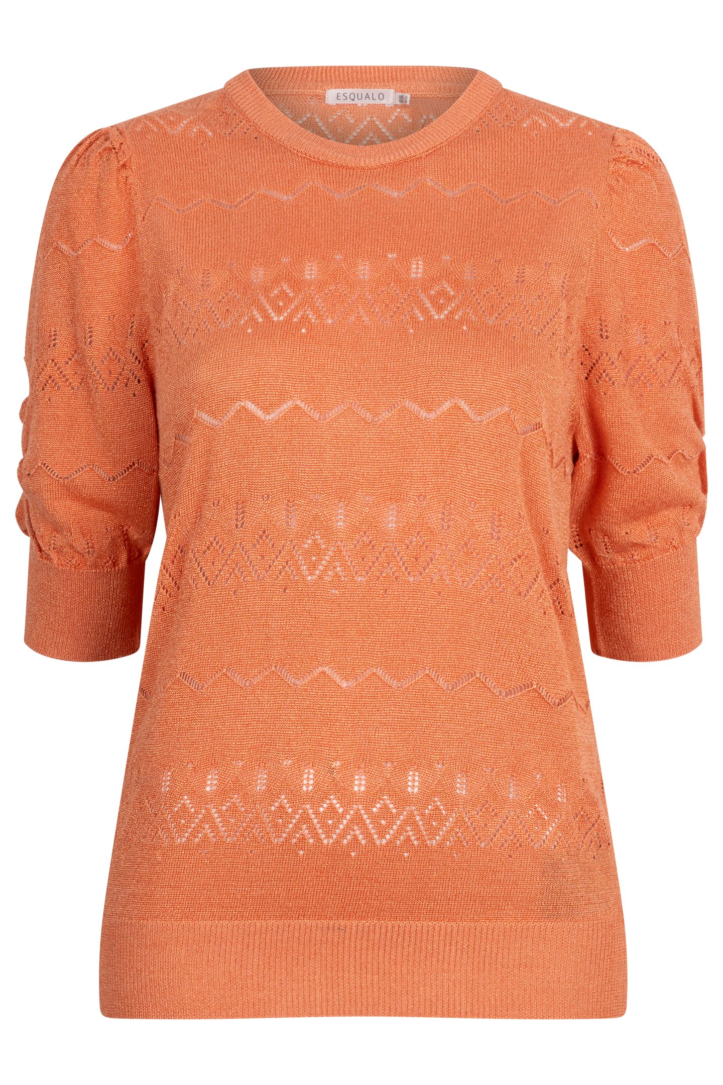 SWEATER S/SLVE LUREX AMBER GLOW 4