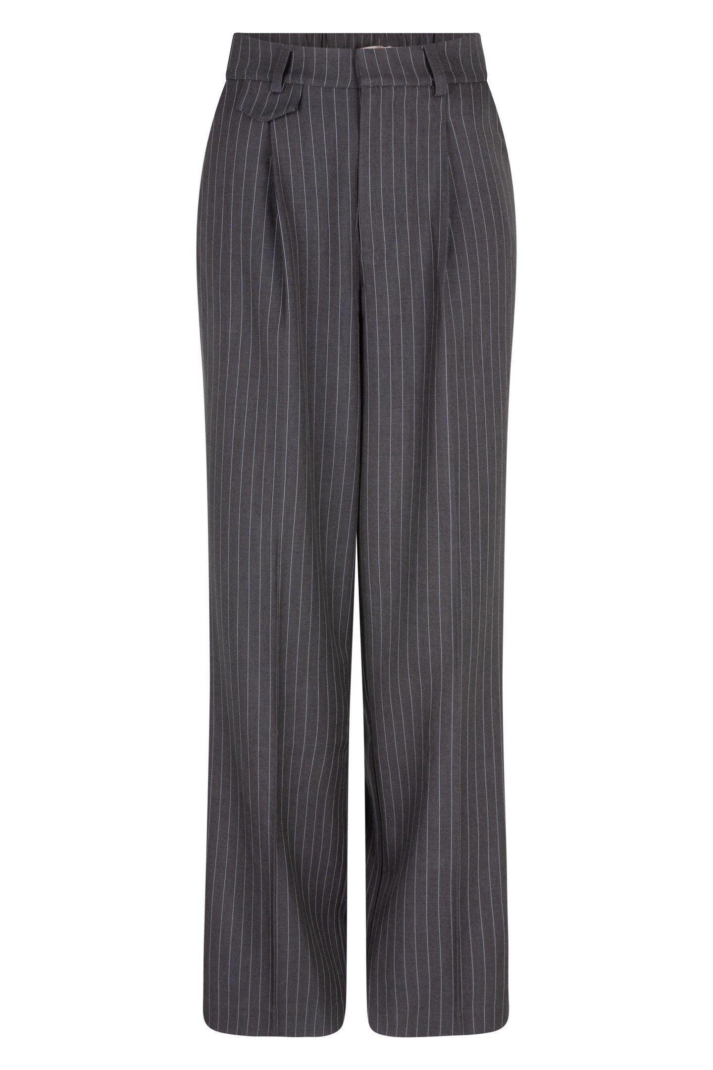 TROUSERS PINSTRIPE DARK GREY 6