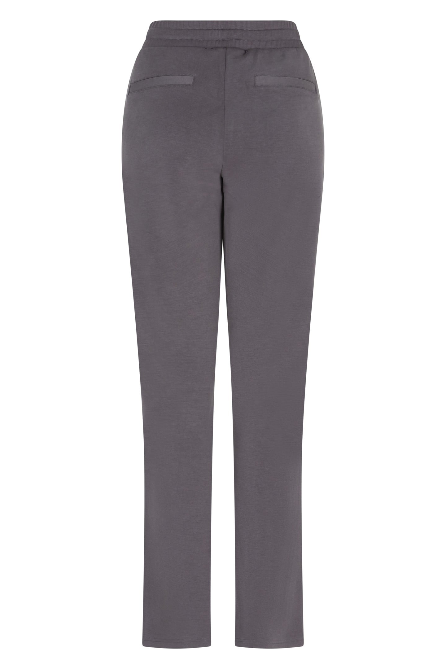 TROUSERS SATIN POCKET MODAL GREY 4