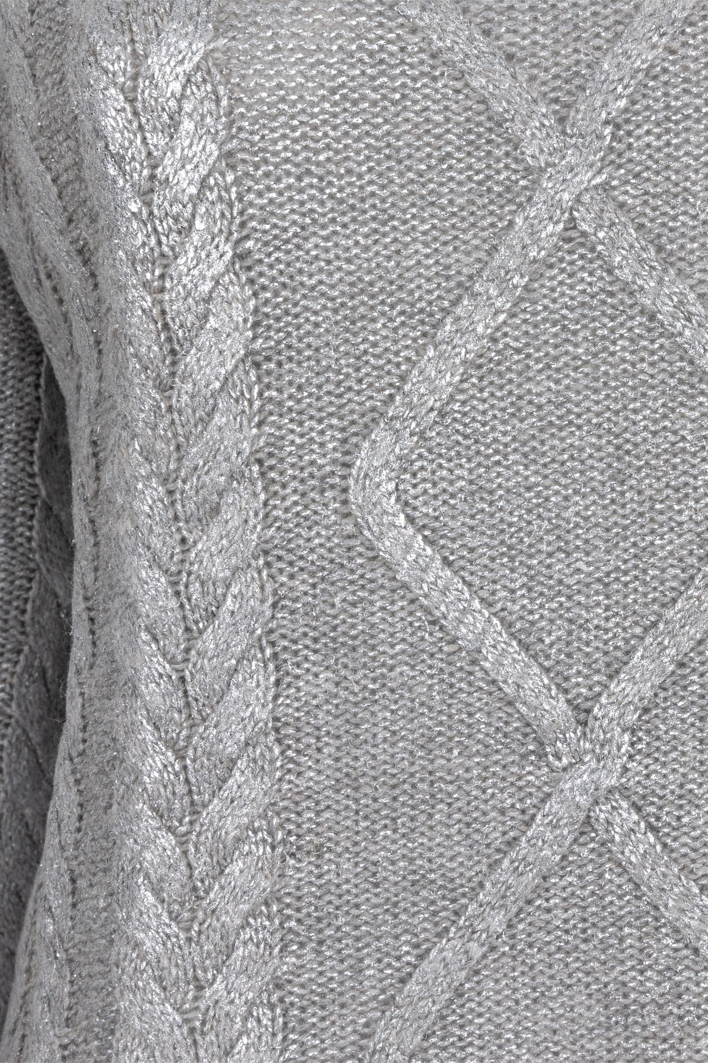 SWEATER CABLE FOIL SILVER 7