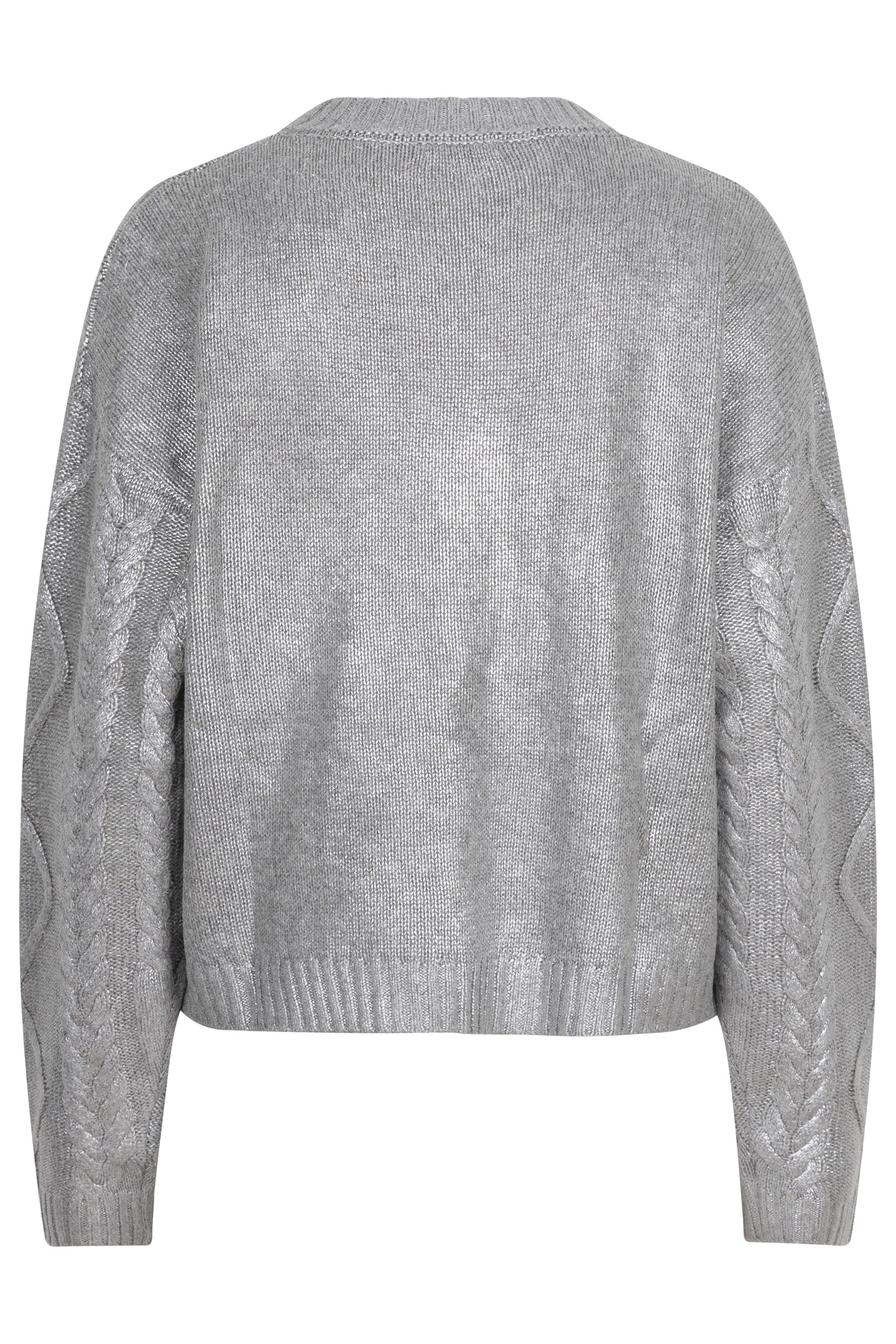 SWEATER CABLE FOIL SILVER 5