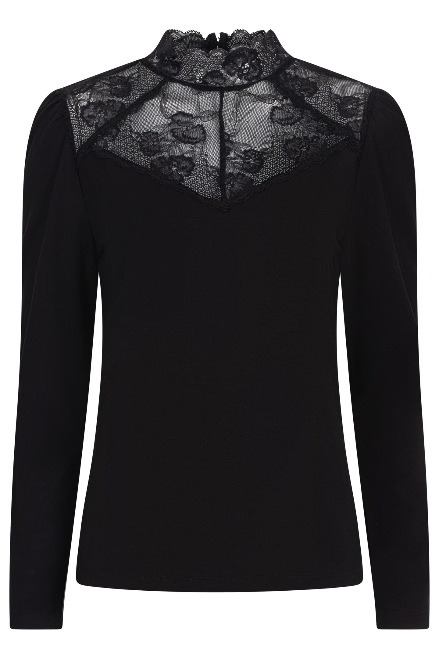 TOP LACE COLLAR SJ BLACK 5