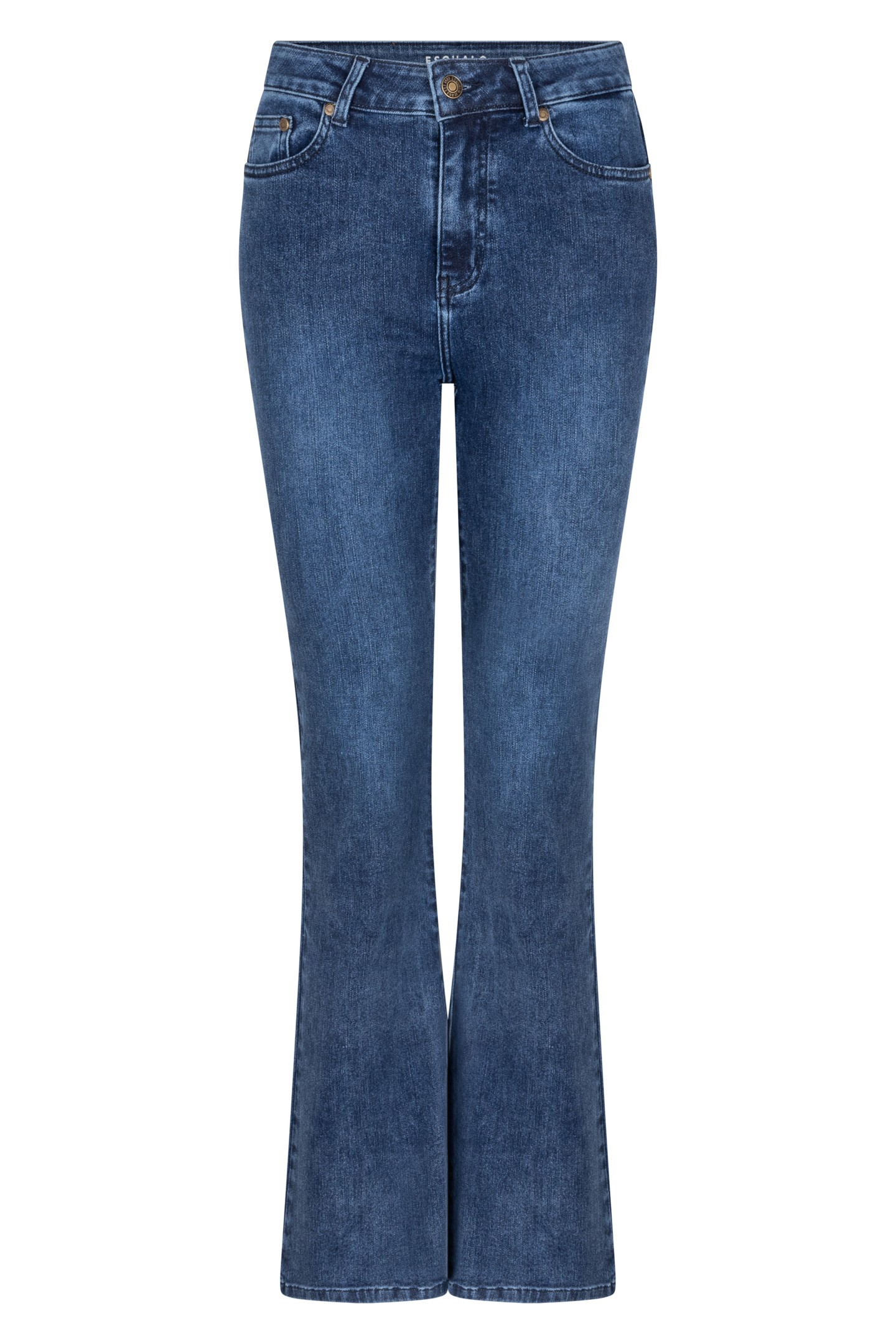 TROUSERS JEANS STRETCH FLARE JEANS BLUE 4