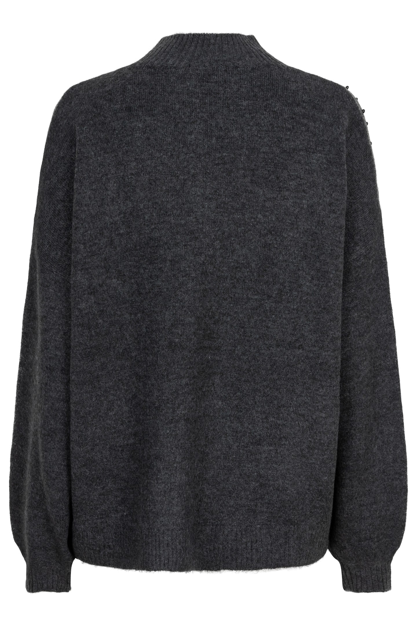 SWEATER BEADING DARK GREY 5