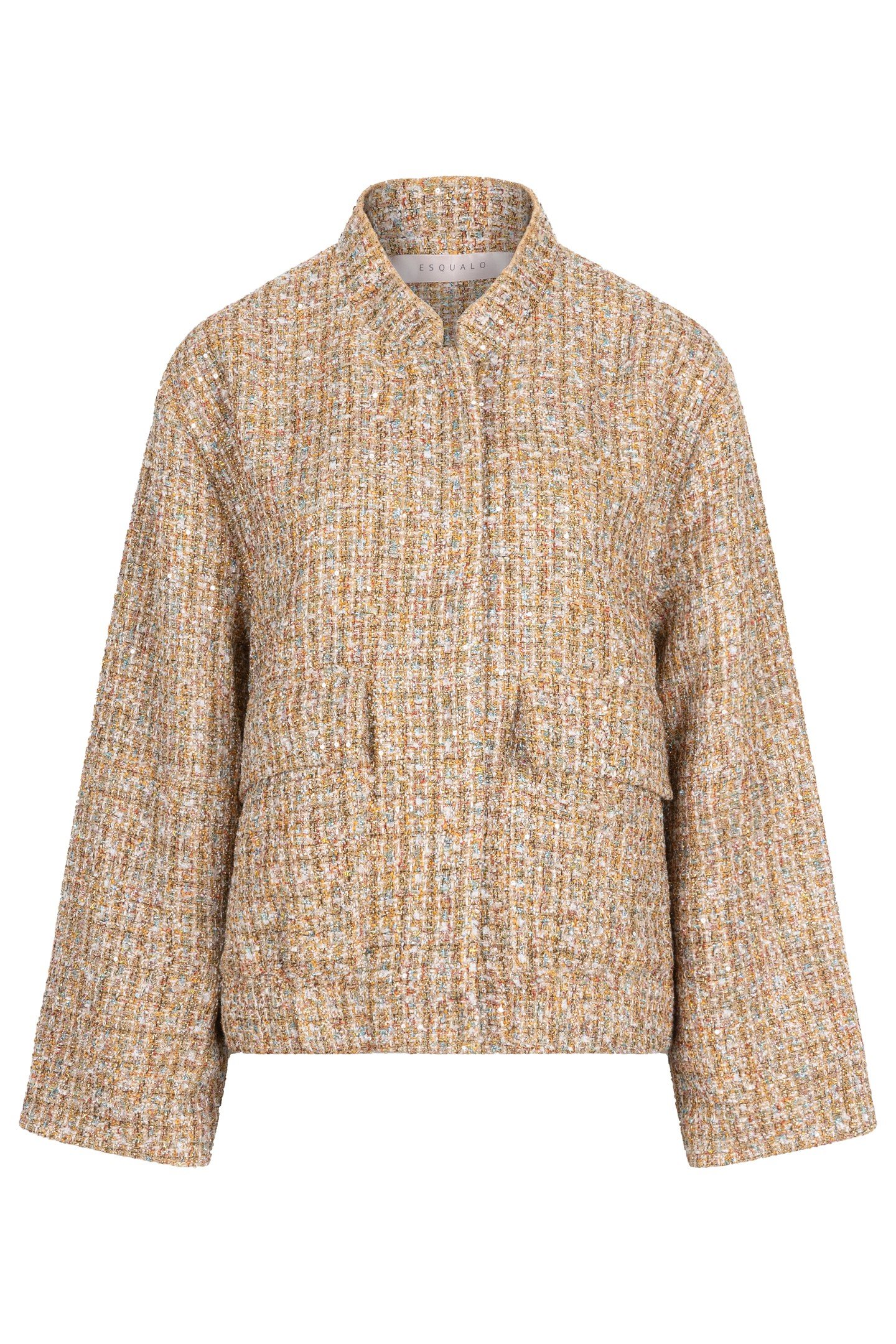 JACKET BOMBER TWEED GOLD 4