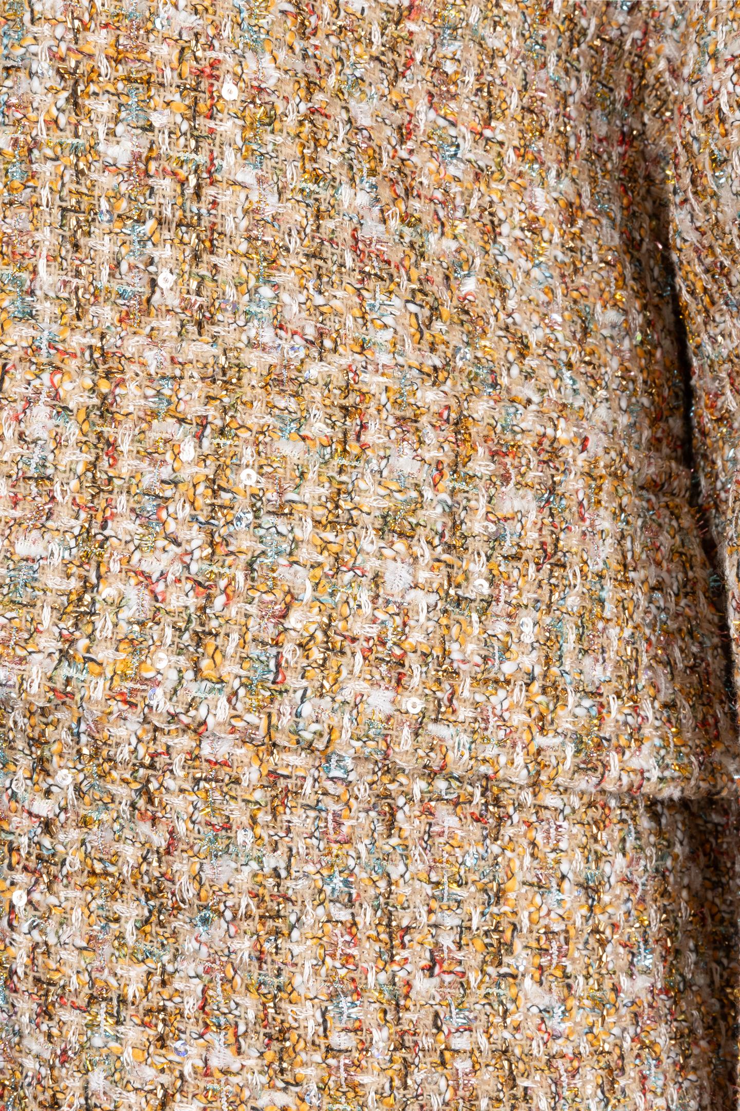 JACKET BOMBER TWEED GOLD 7