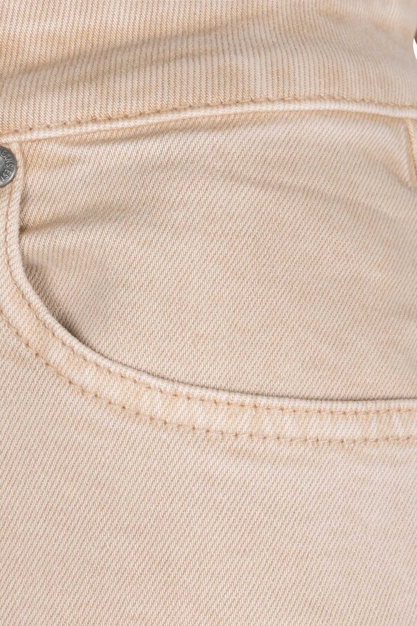 SKIRT JEANS MAXI SLIT GARMENT DYE SAND 8