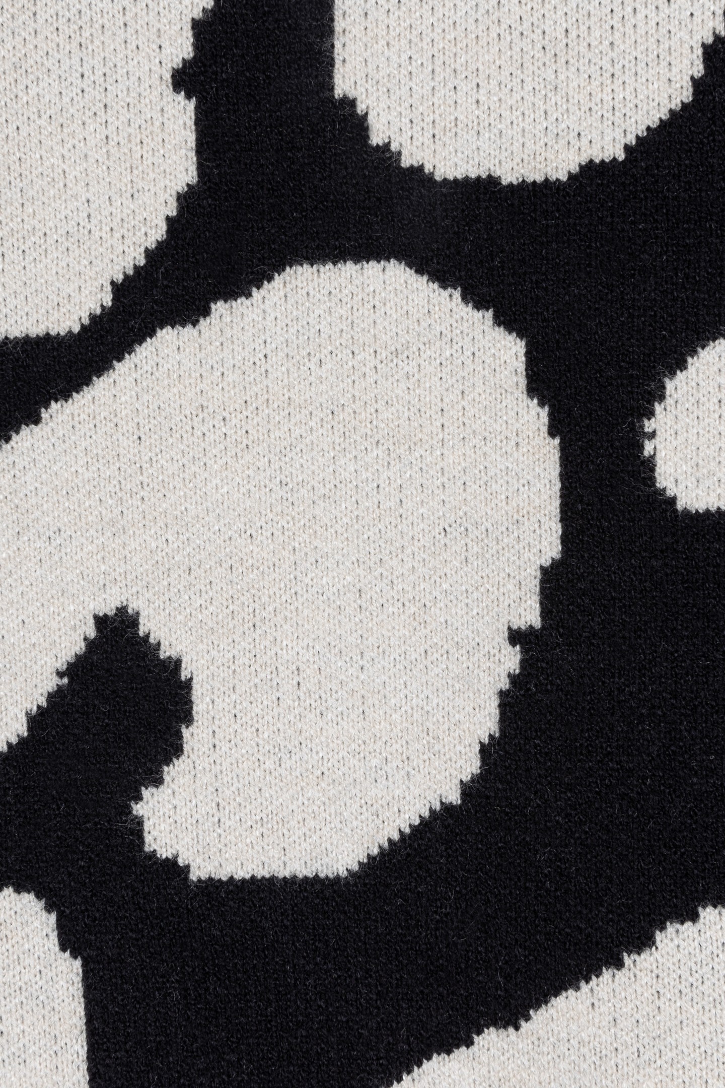 DRESS 2TONE JACQUARD ANIMAL BLACK / GREY 7