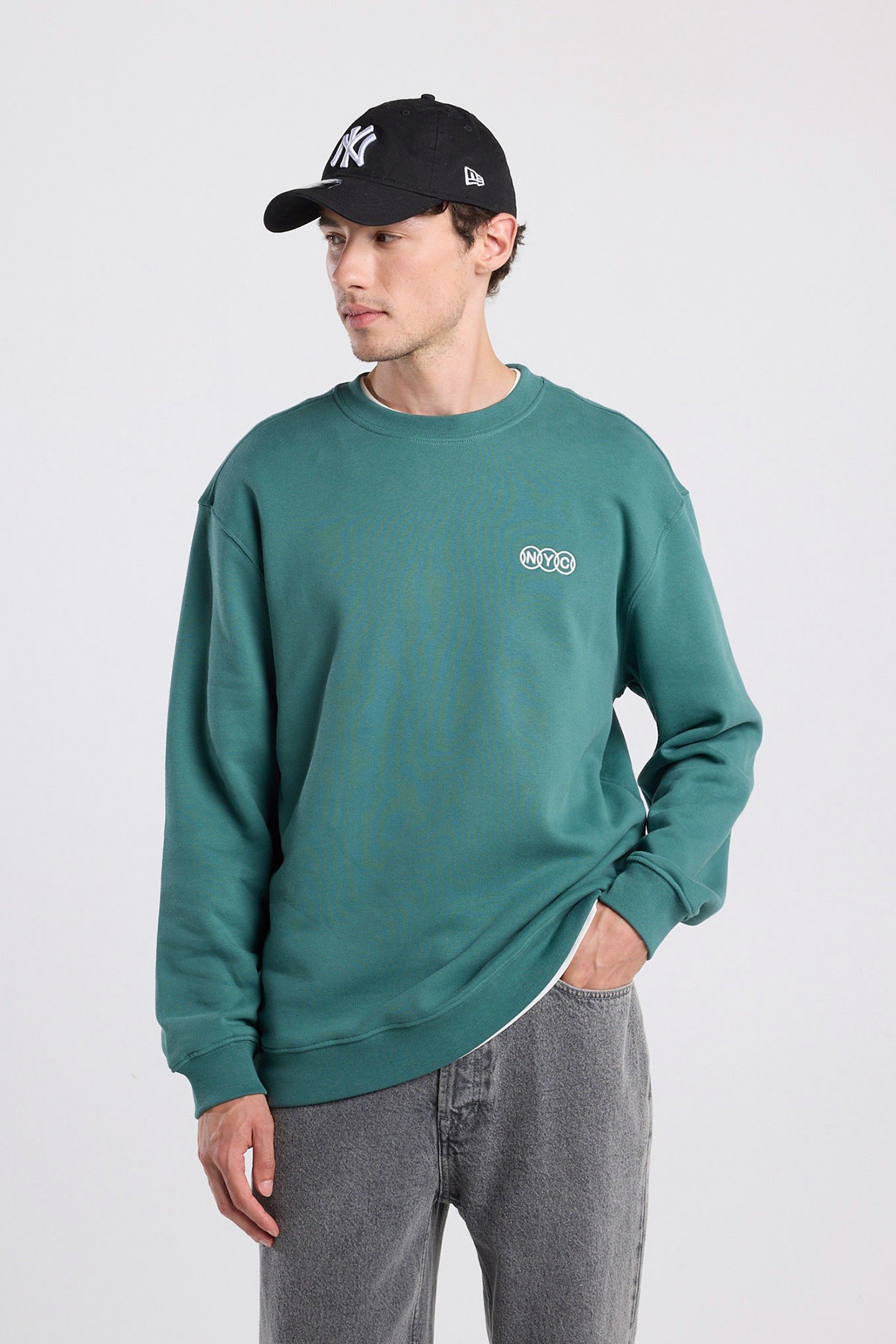 SWEN CREW SEA GREEN 1
