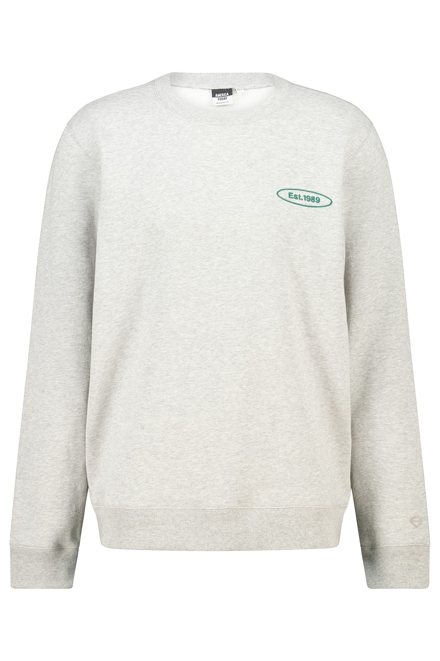 STEPHAN CREW MID GREY MELANGE 5