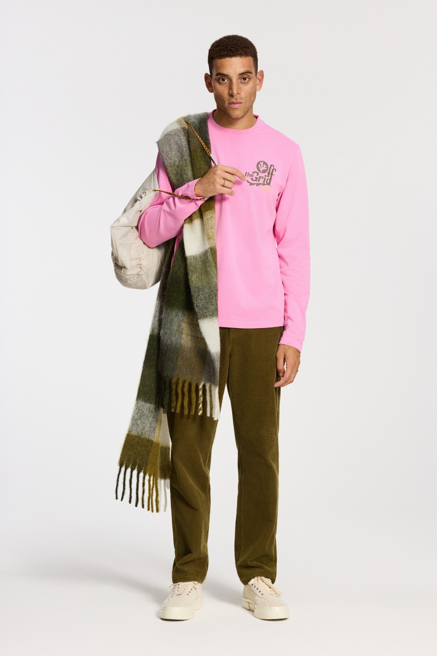 JUDE REGULAR FIT OFF THE GRID LONGSLEEVE PINK DUSK 3