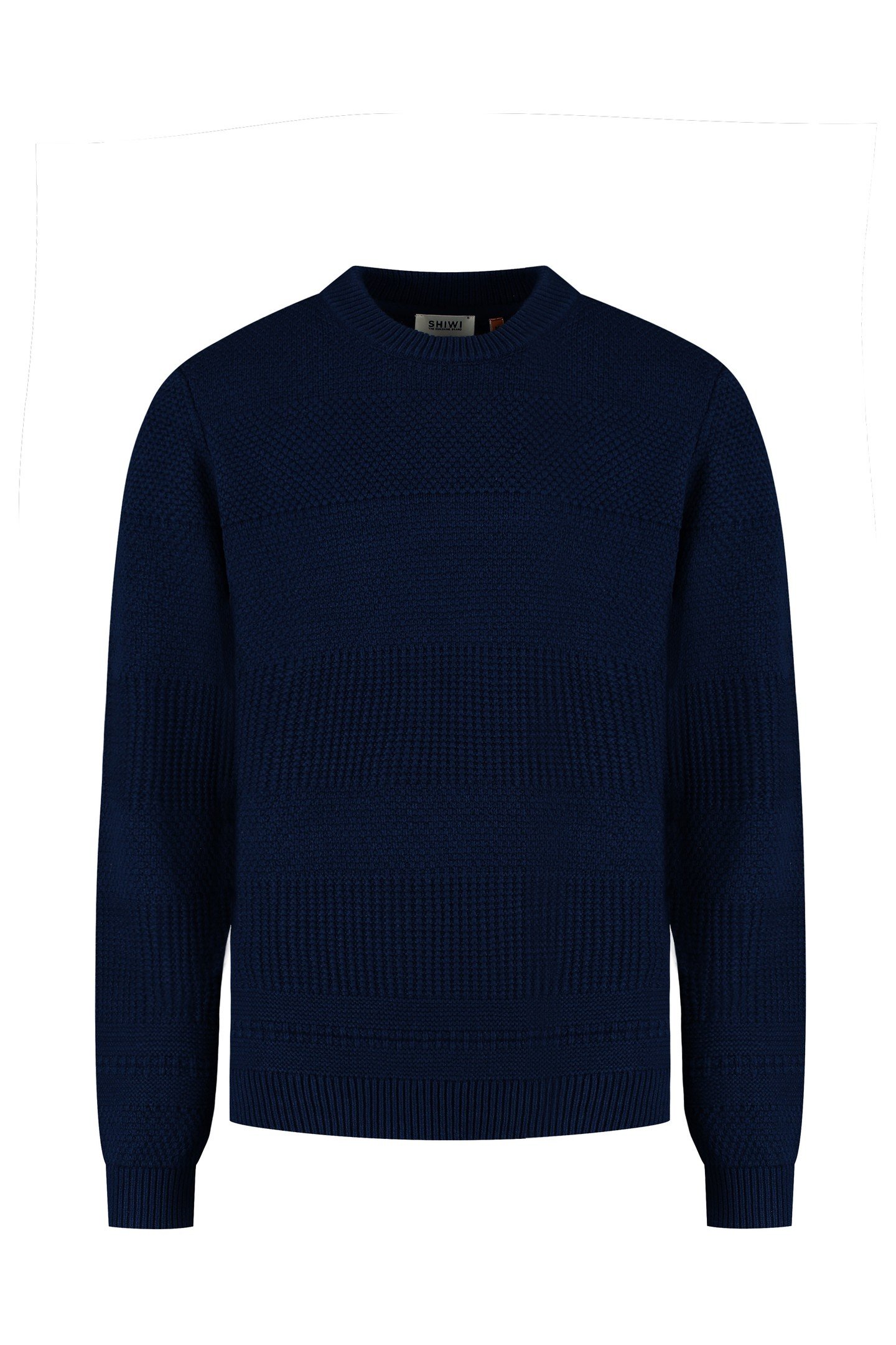 PERRY REGULAR FIT STRUCTURED PULLOVER BLUE DARK NAVY 4