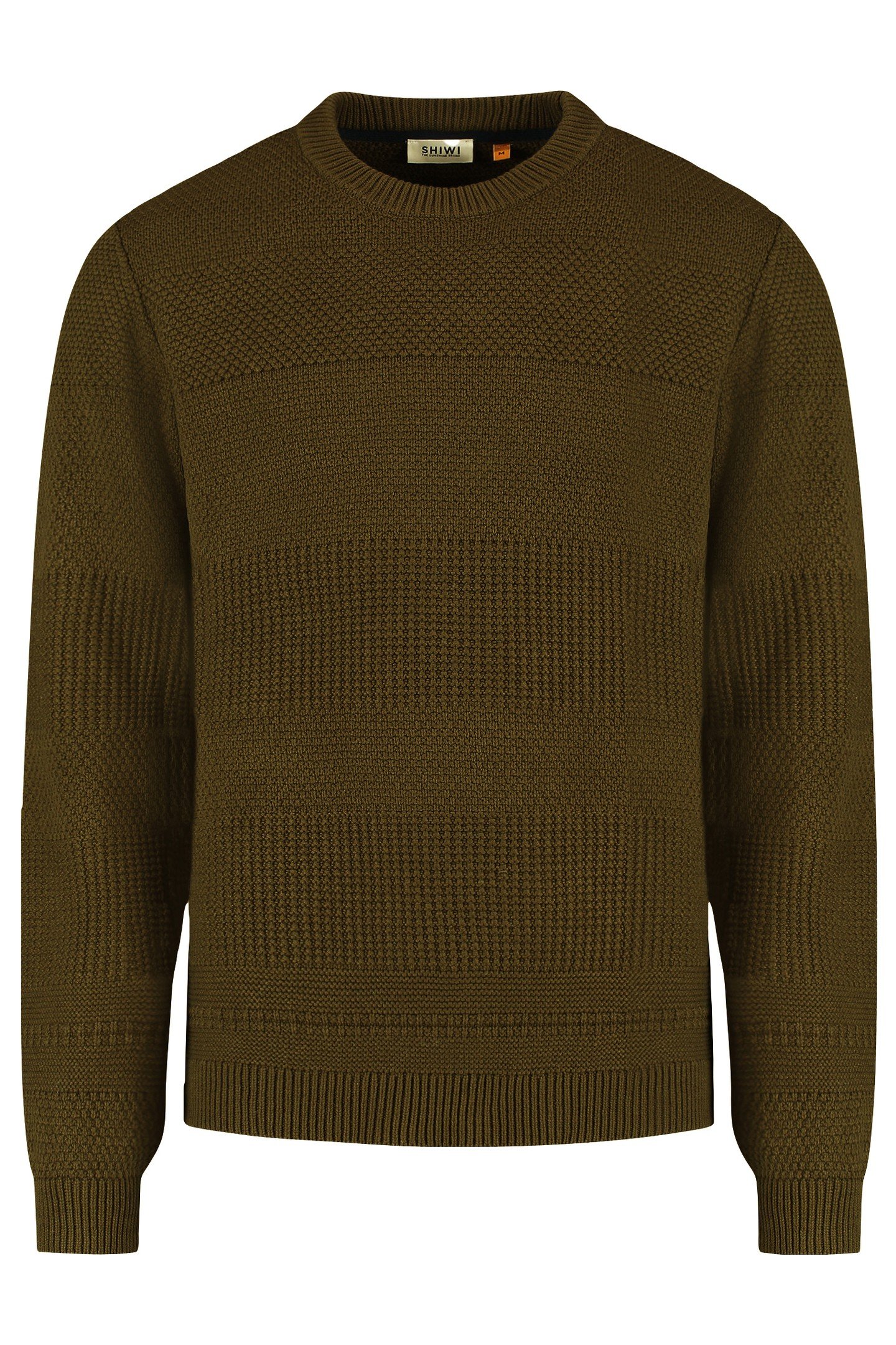 PERRY REGULAR FIT STRUCTURED PULLOVER GREEN OLIVE 6