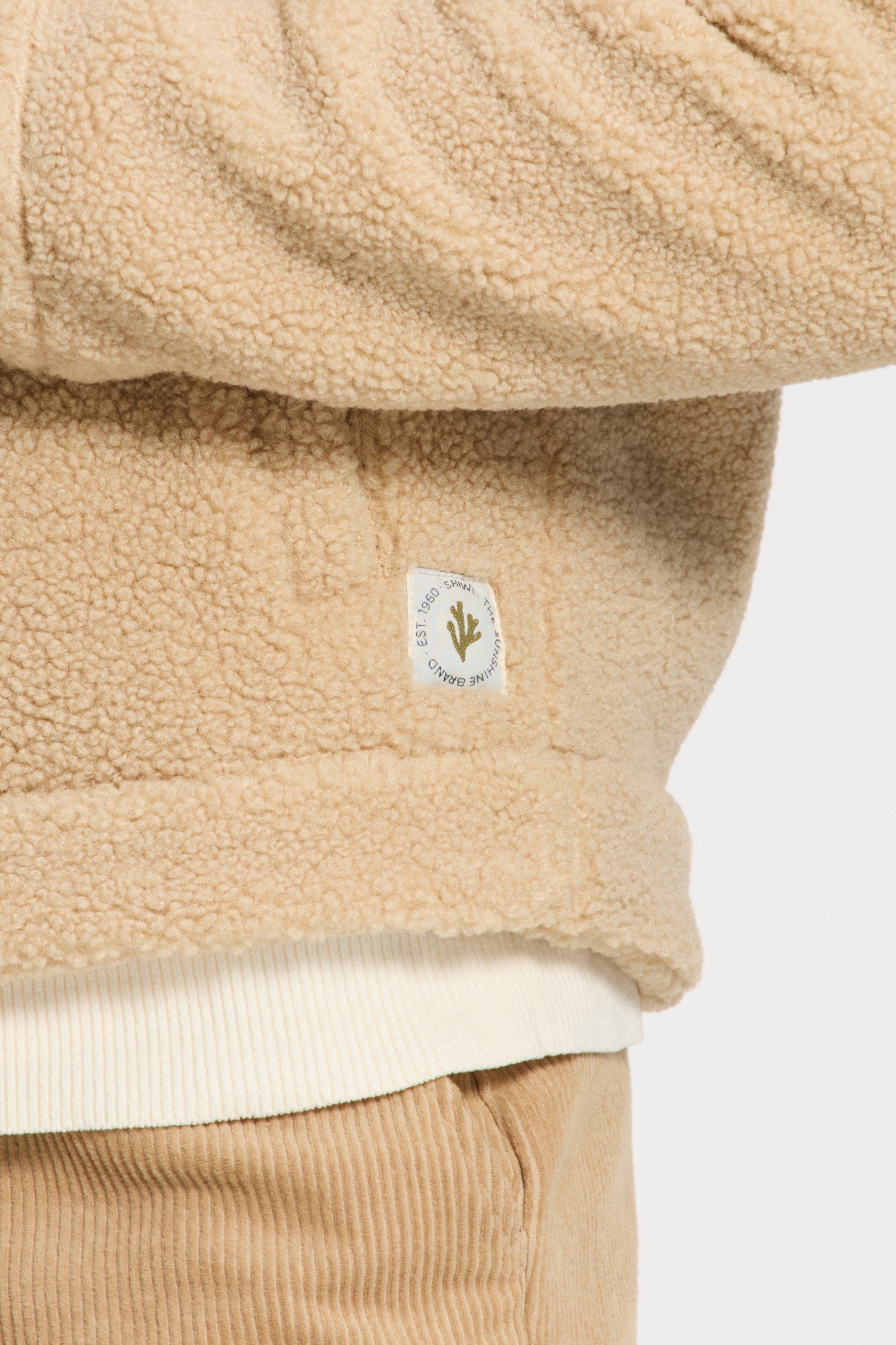 SYD TEDDY JACKET BEIGE CLAY 7