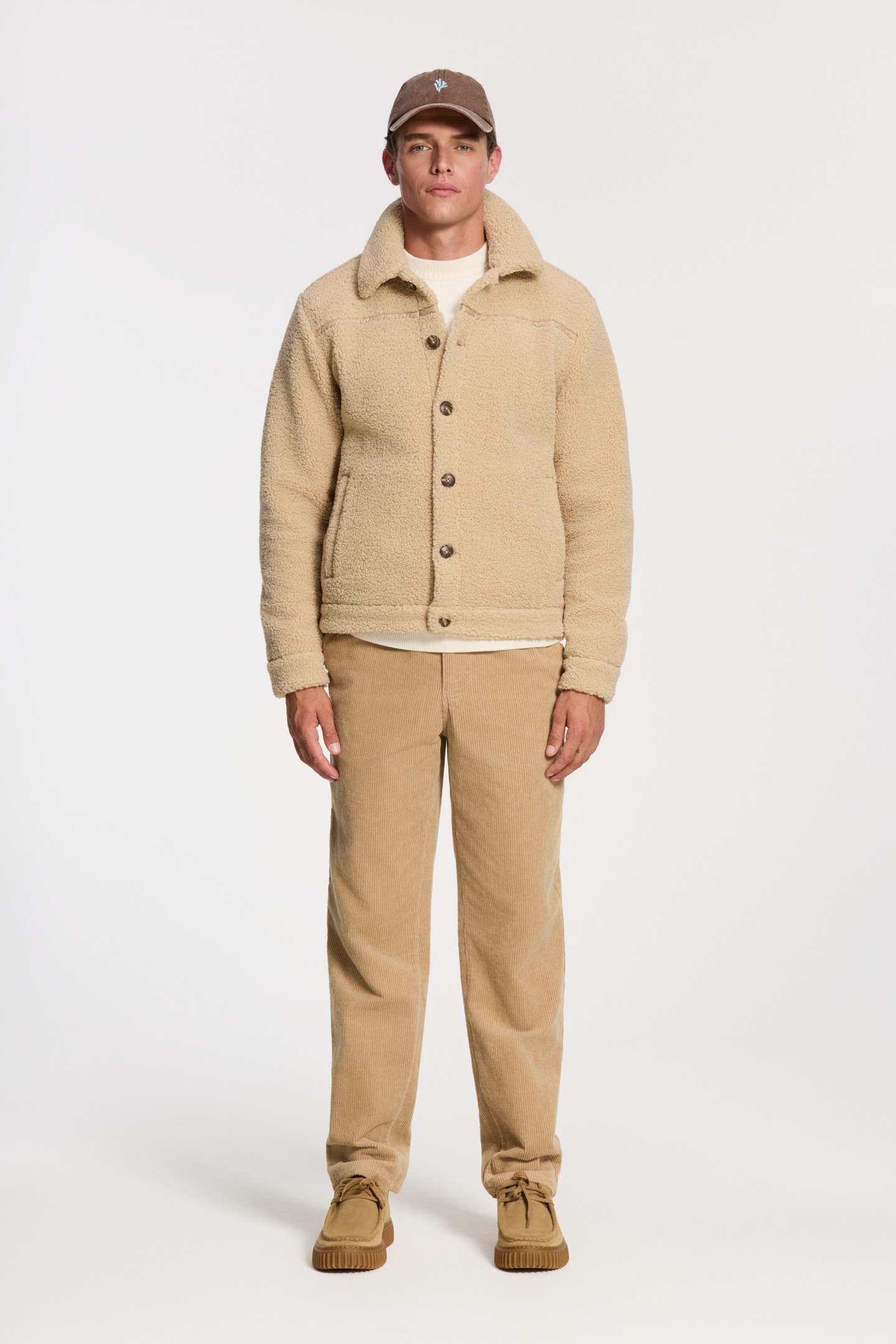 SYD TEDDY JACKET BEIGE CLAY 3