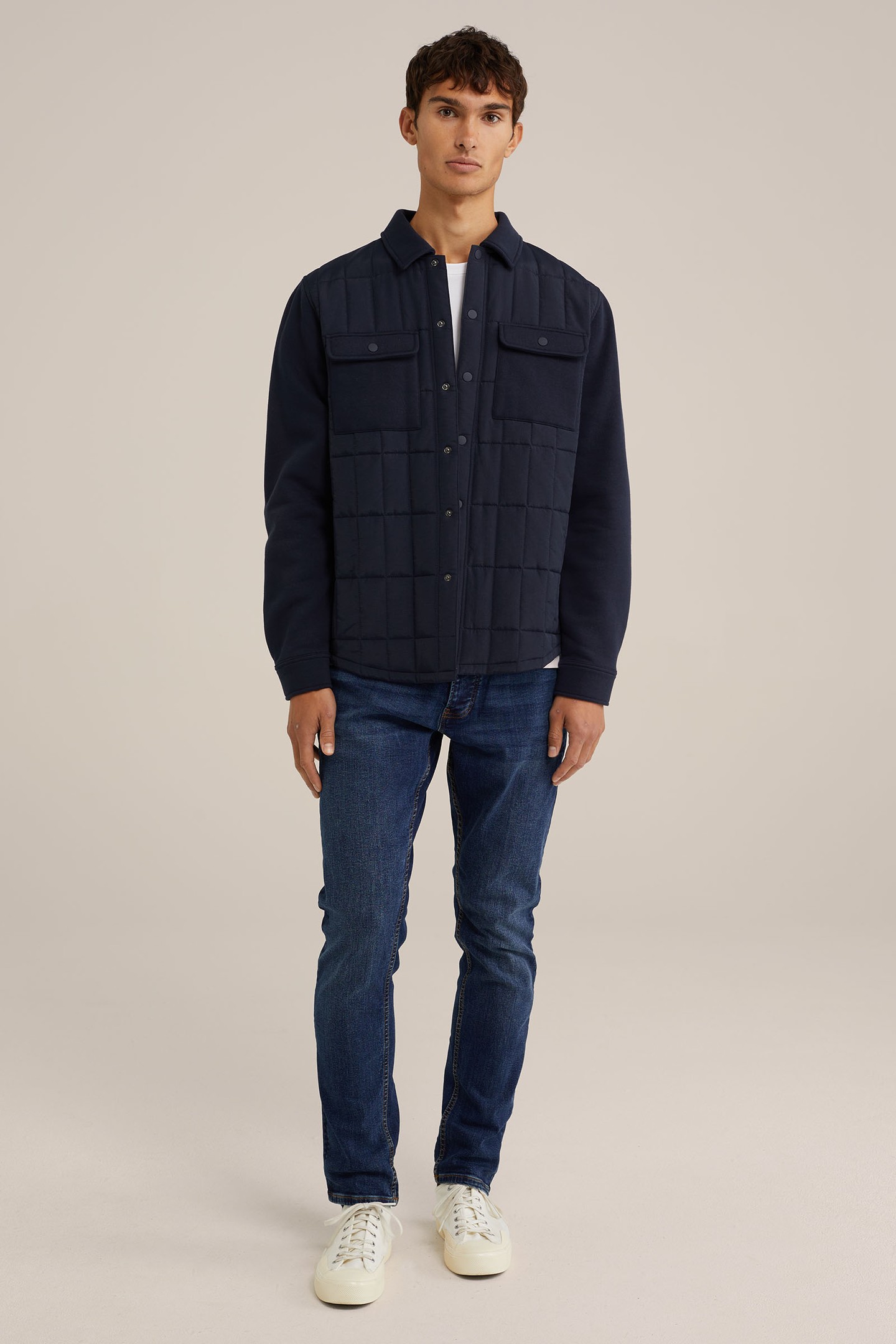 5-POCKET MID WAIST BLUE 1