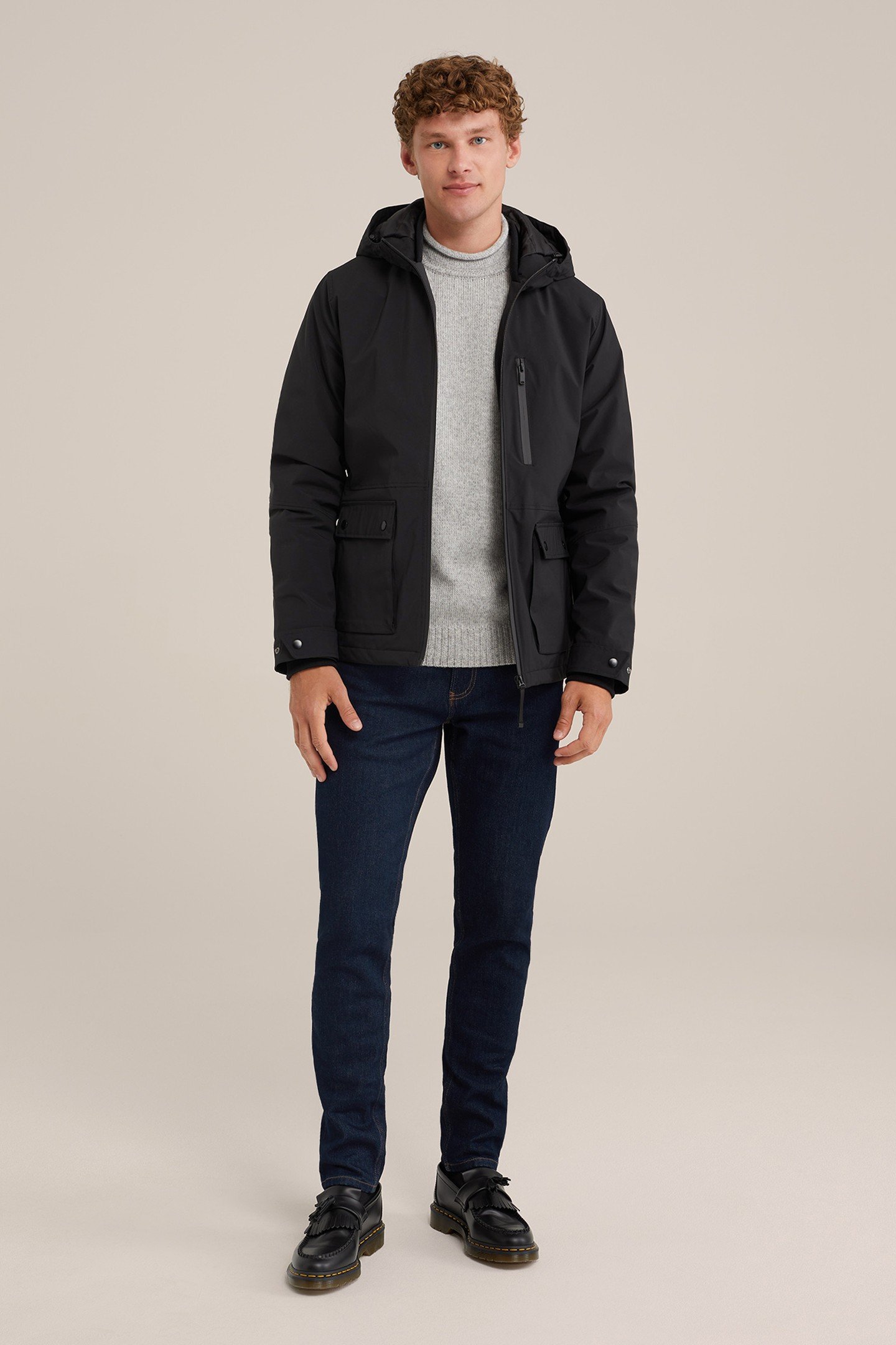 JACKET NORMAL LENGTH BLACK 2