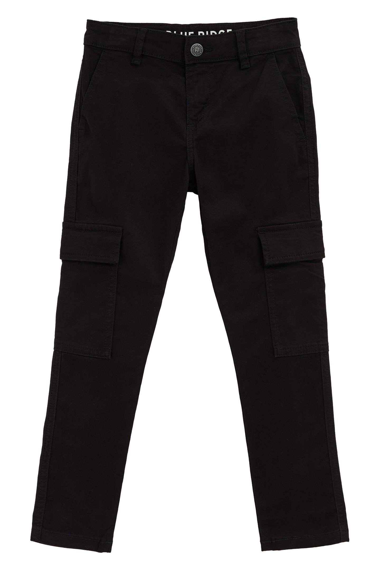 BOYS CARGO PANTS BLACK 5