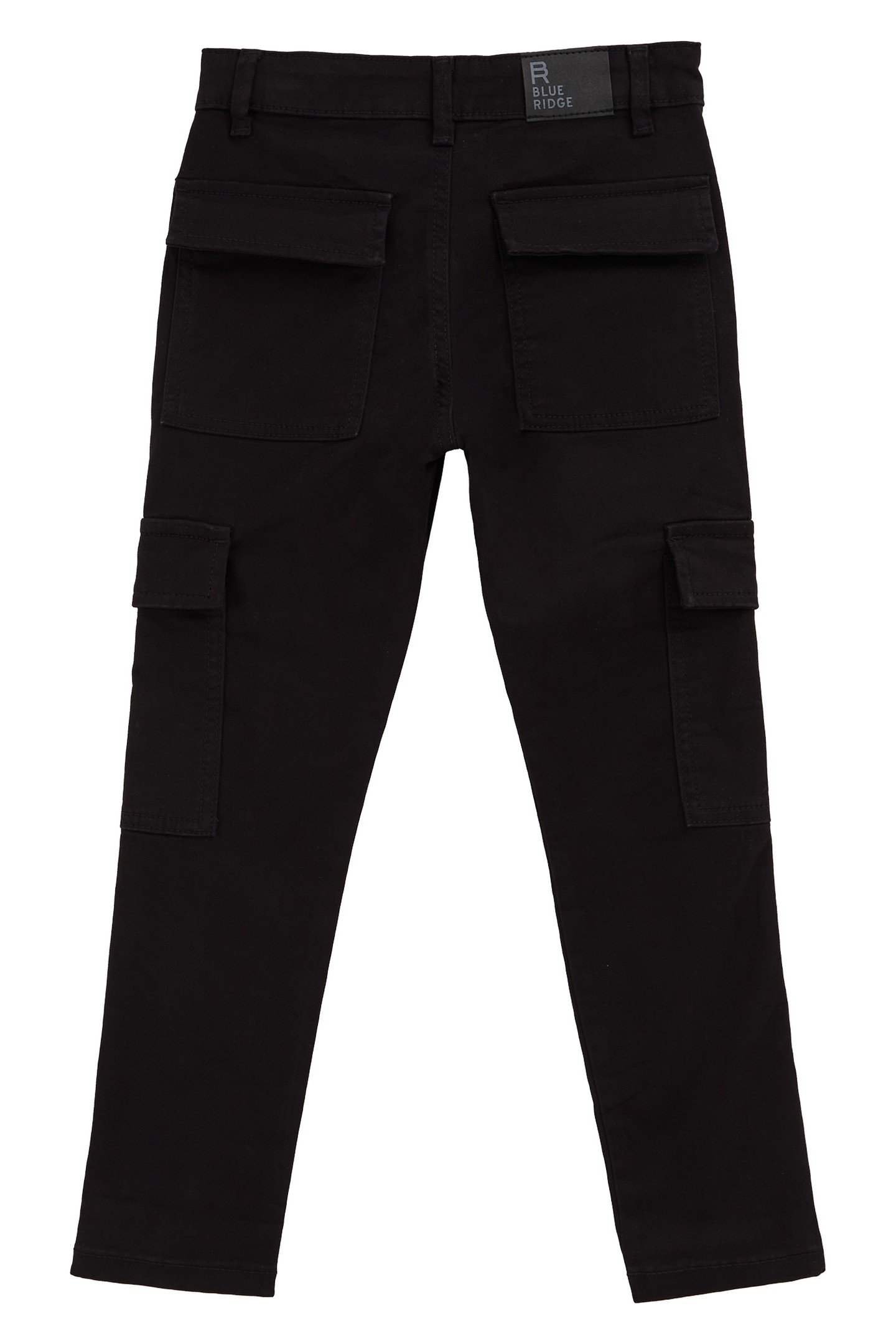 BOYS CARGO PANTS BLACK 6