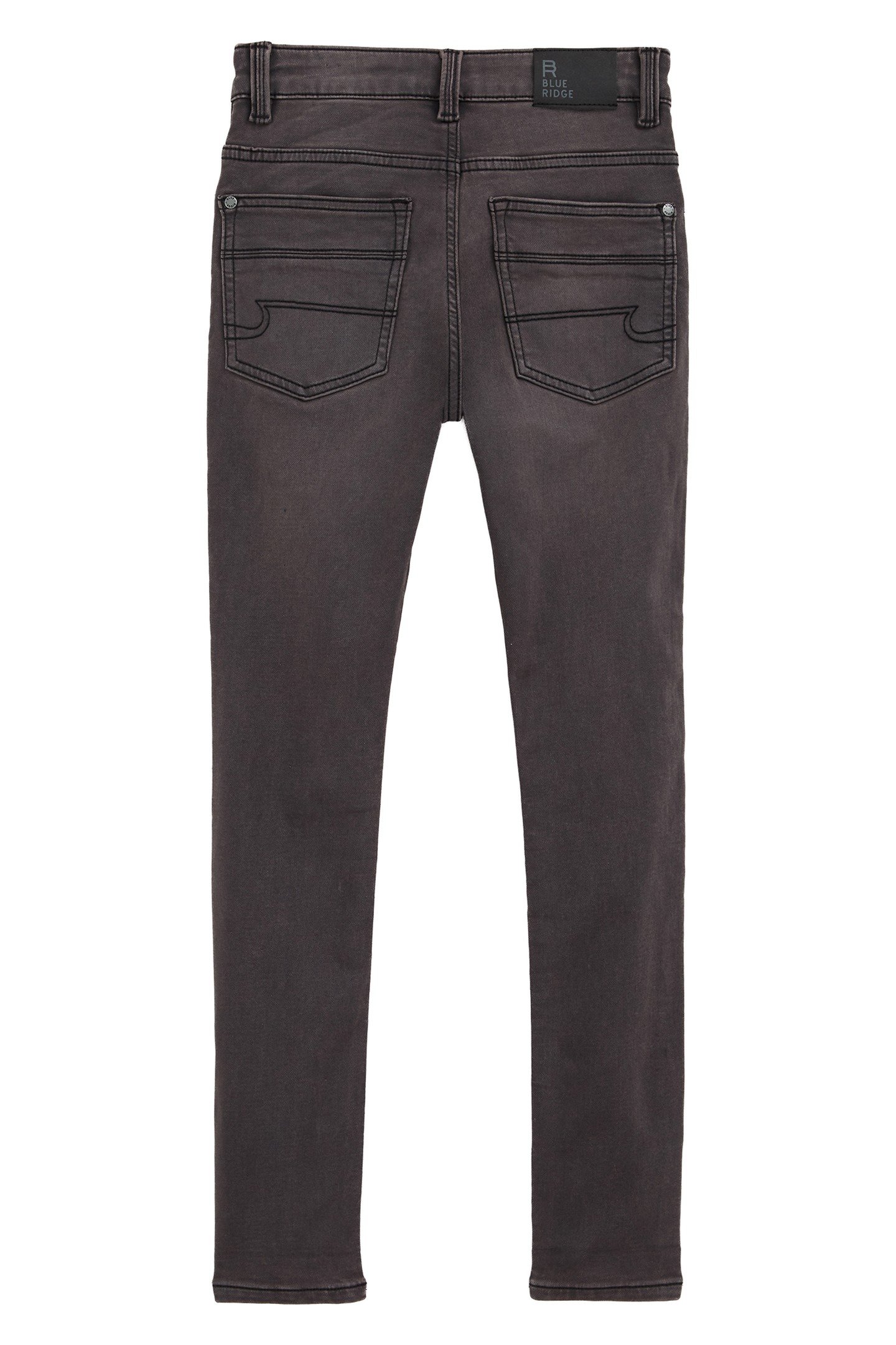 BOYS 5-POCKET MID WAIST DARK GREY 4