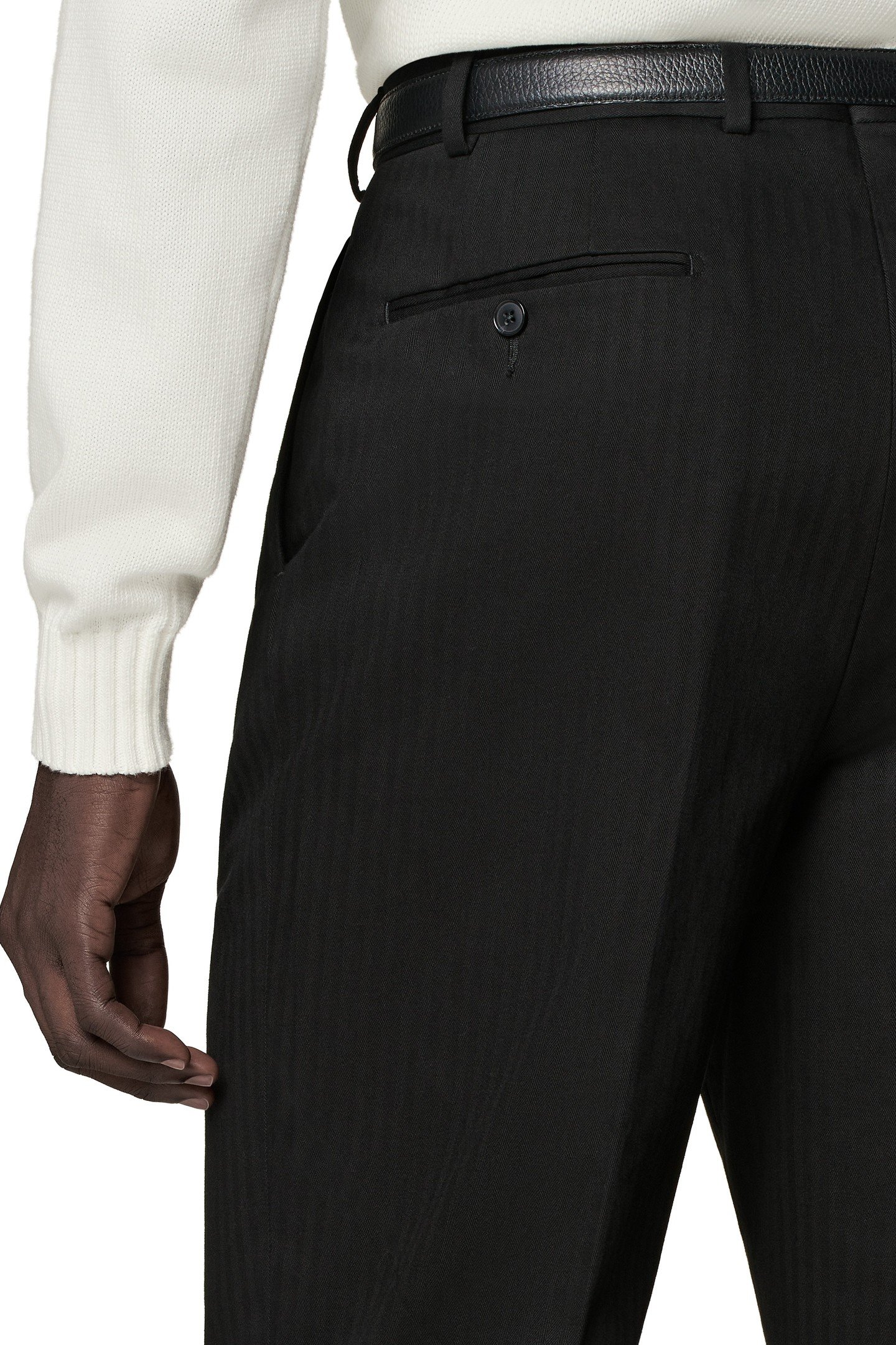 FIRENZE BLACK HERRINGBONE BLACK 14