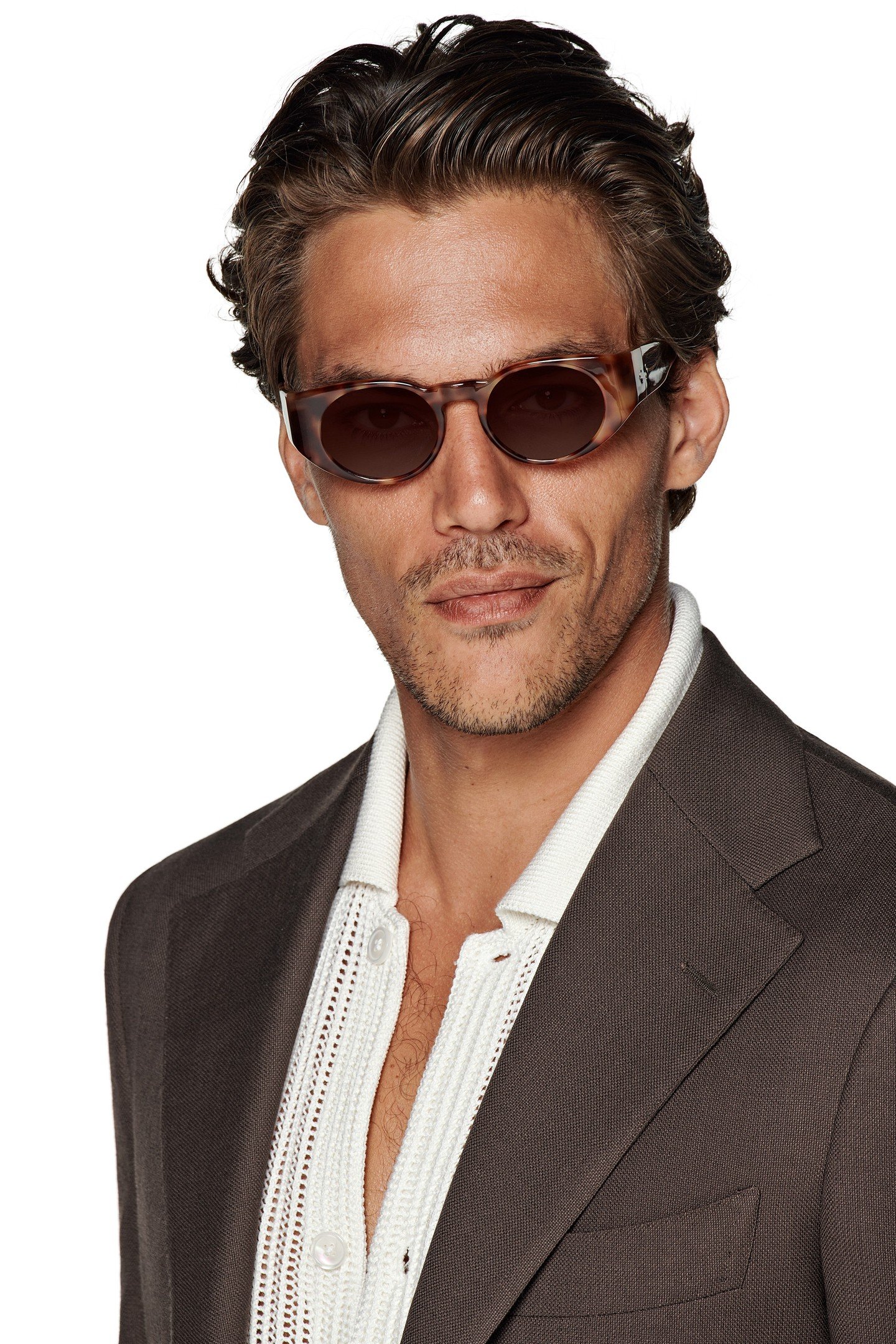 ROMA-DARK BROWN-PURE WOOL S130 DARK BROWN 10