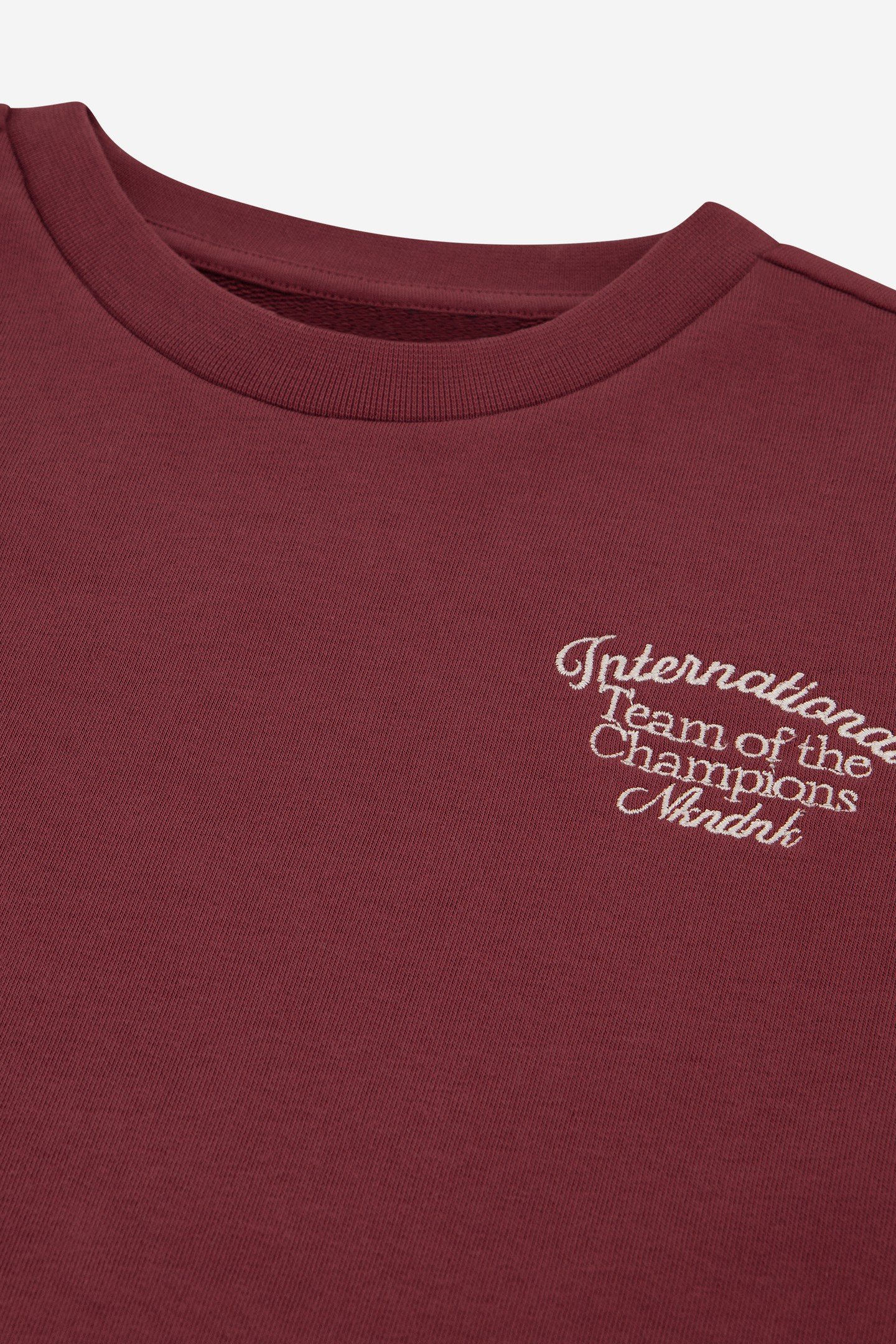 CHAMPION SWEATSHIRT DARK BURGUNDY 4