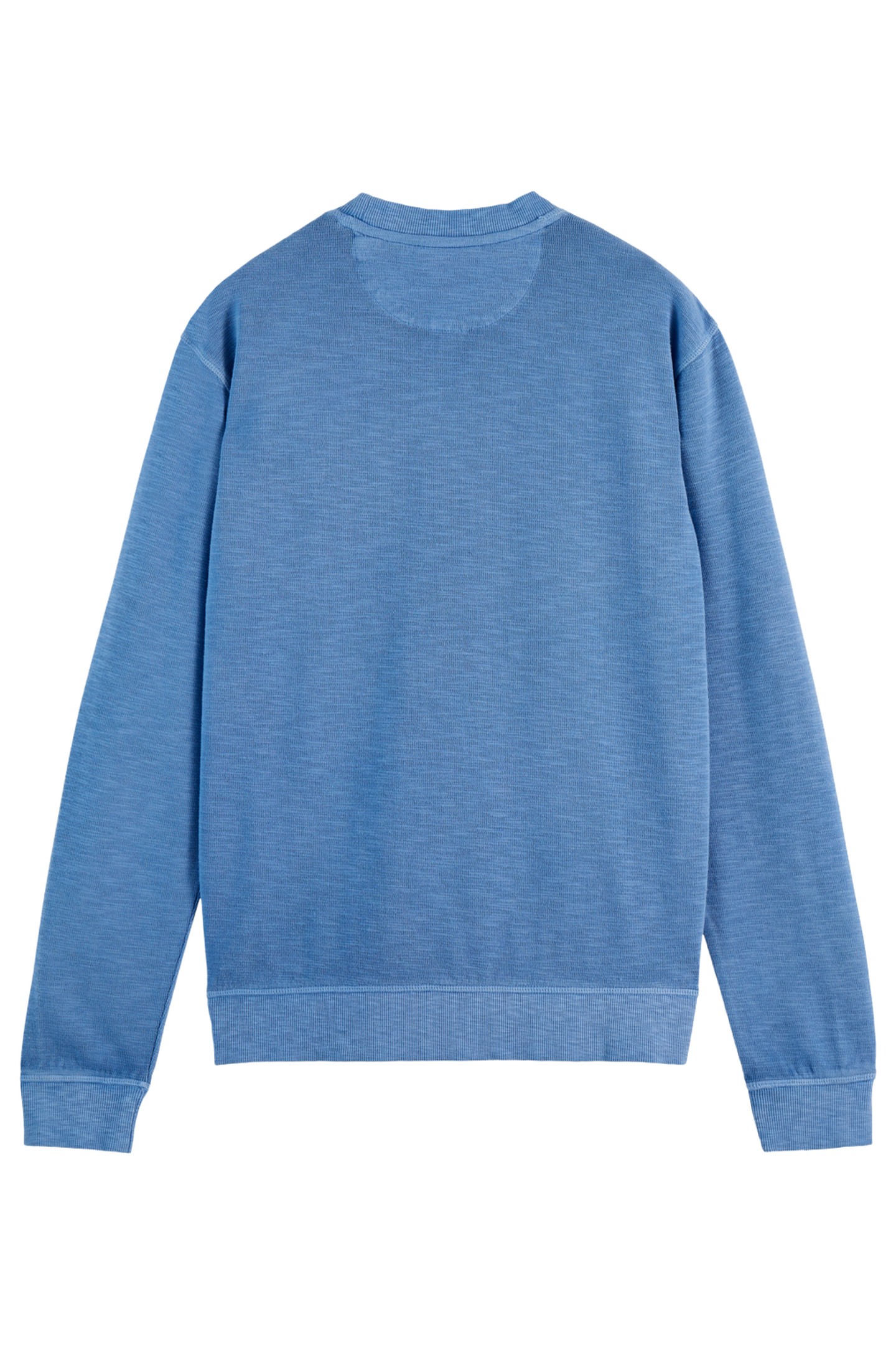 GARMENT DYE STRUCTURED SWEATSHIRT LAKE BLUE 4