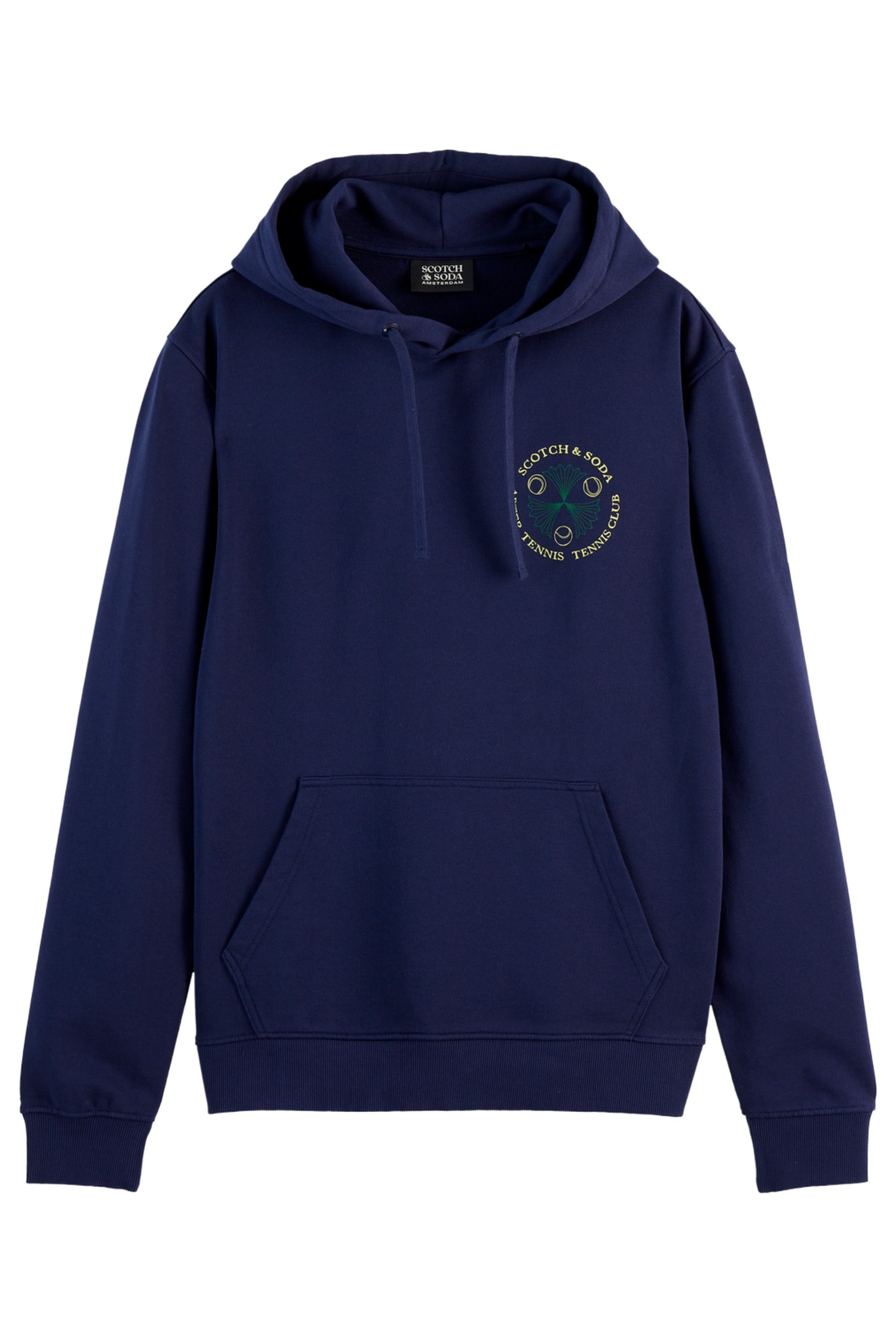 FRONT AND BACK ARTWORK HOODIE NAVY 2