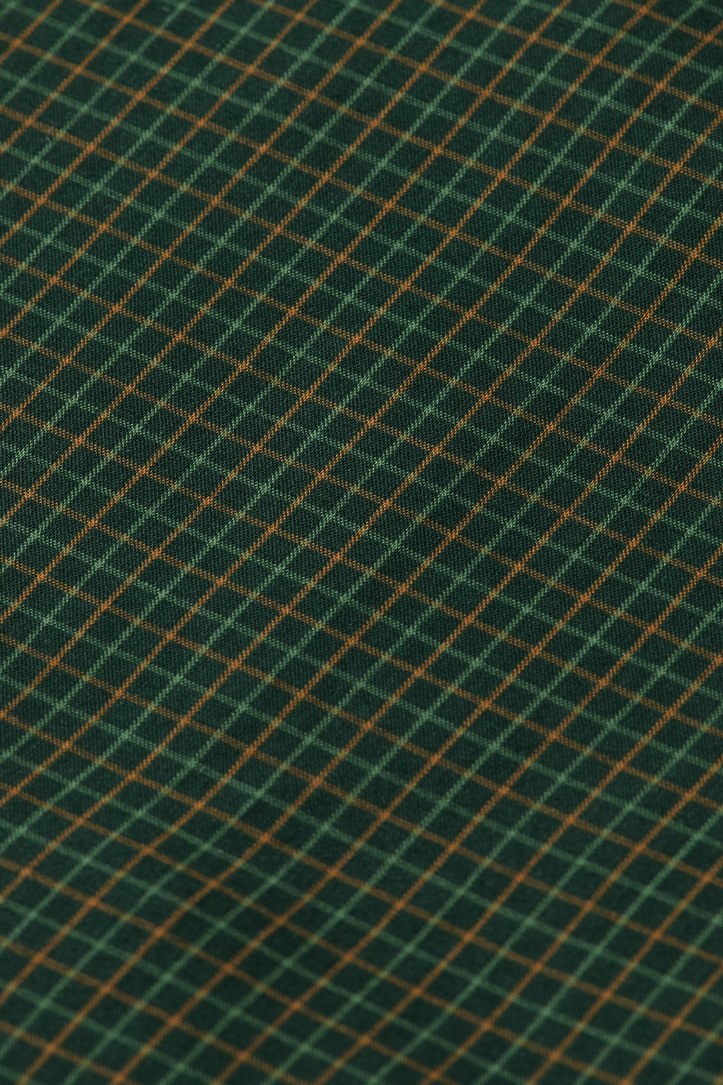 RELAXED FIT YARN-DYED MICRO-CHECK SHIRT MICRO CHECK GOLDEN B 2