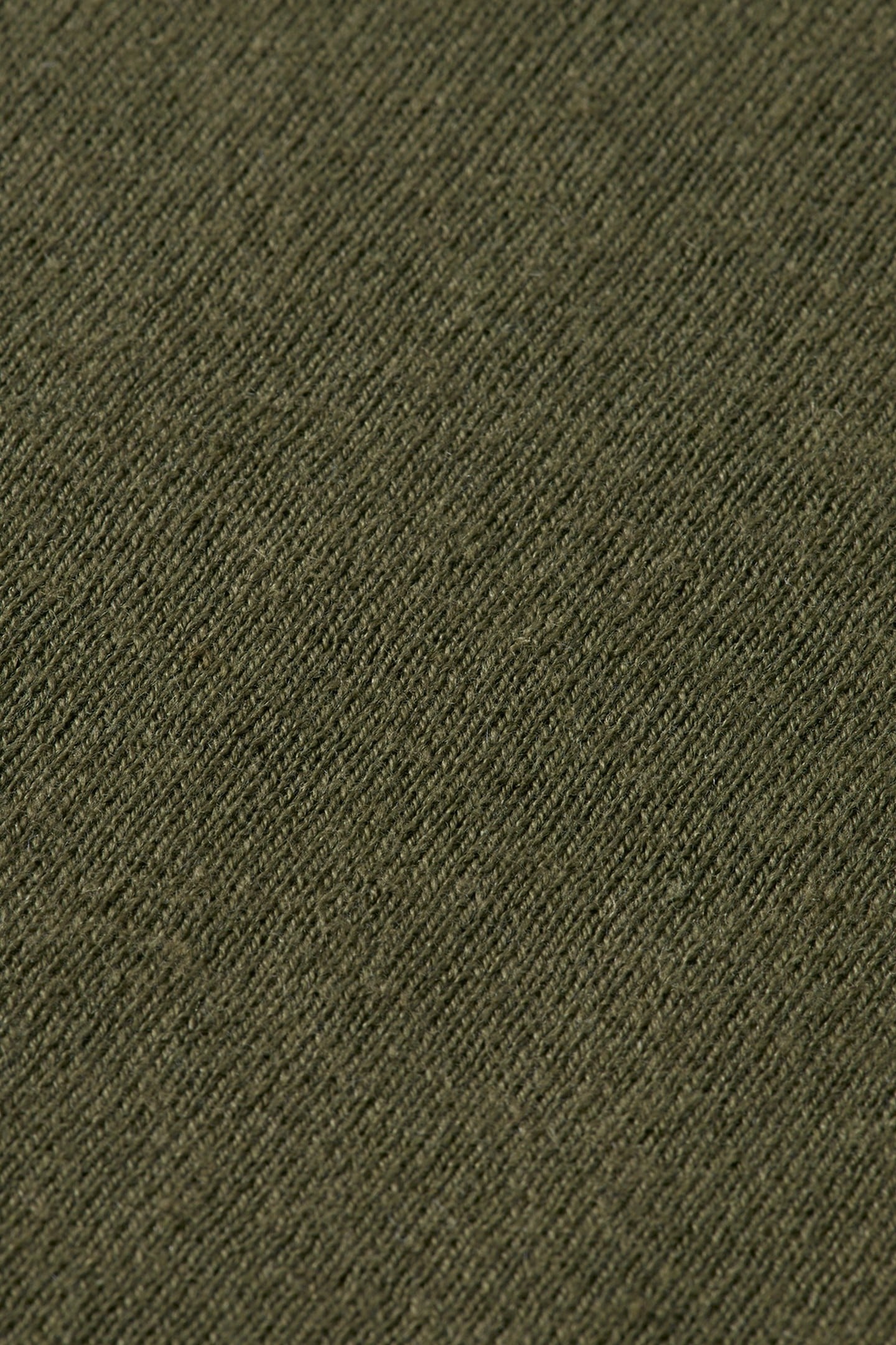 LINEN-BLEND REGULAR FIT CREWNECK CLASSIC GREEN 6