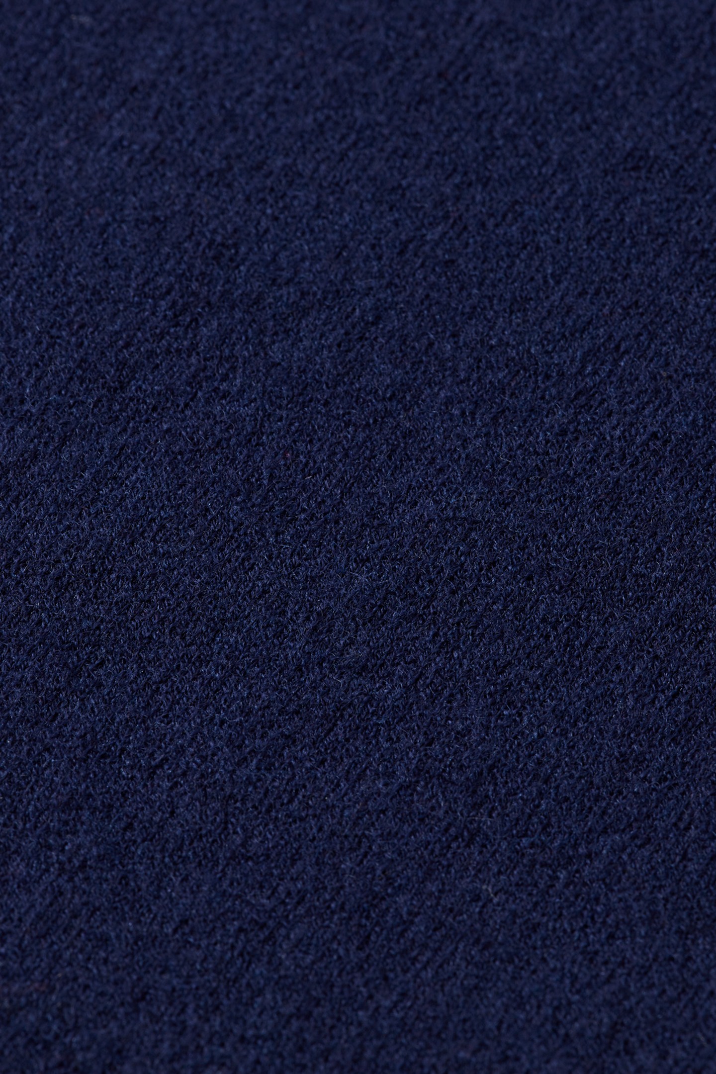 MERINO DOUBLE FACE DROPPED SHOULDER CREWNECK NAVY 2