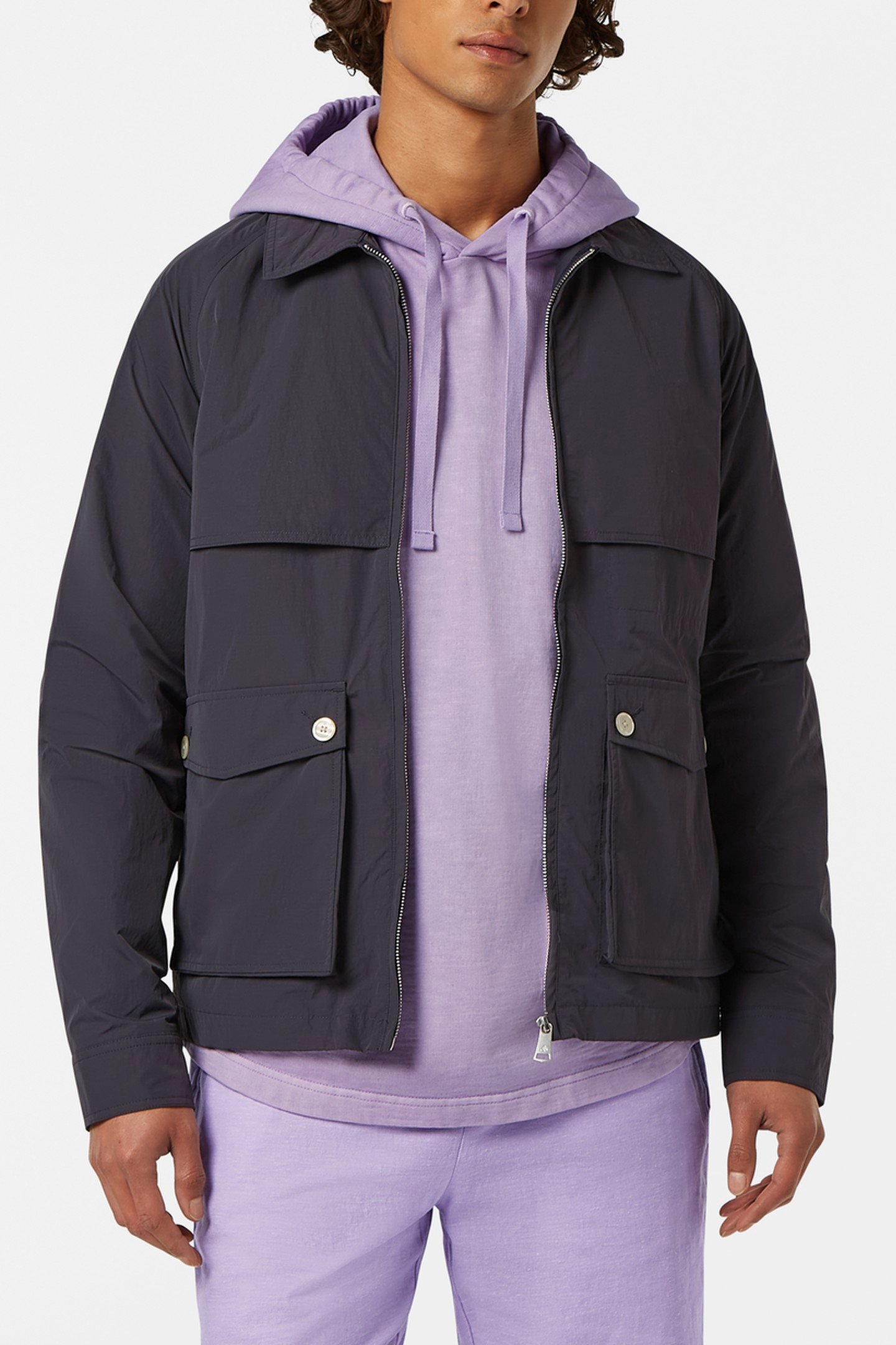 TAILORED WINDBREAKER BLACK 2