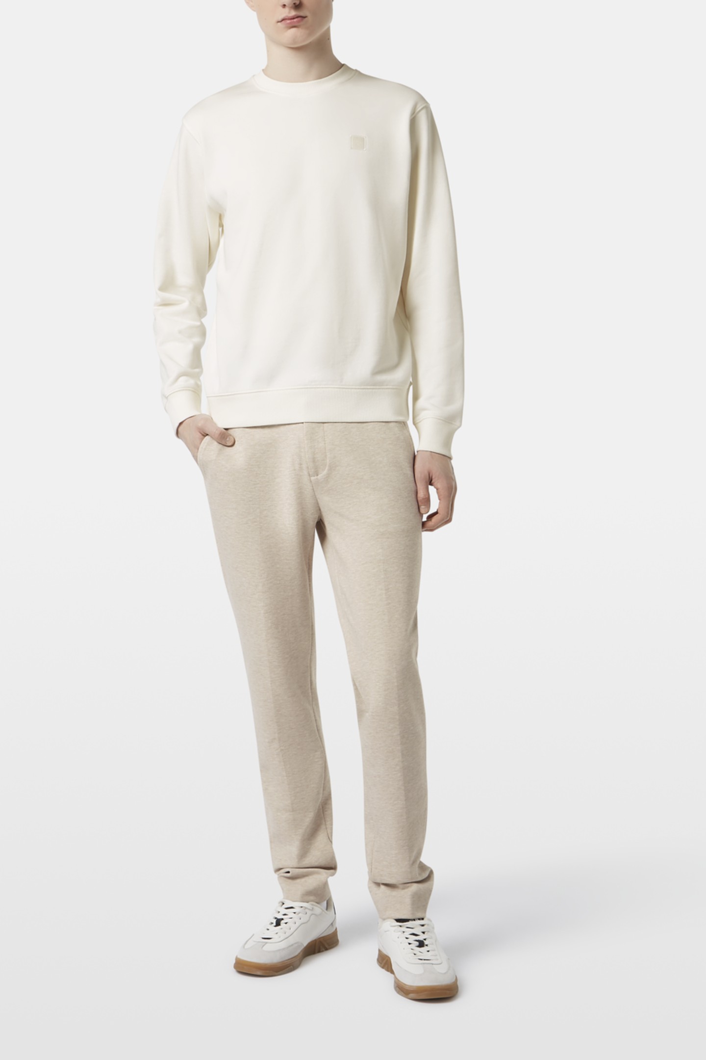 SEASONAL CORE - REGULAR FIT LOGO SWEATSHIRT SWAN 3