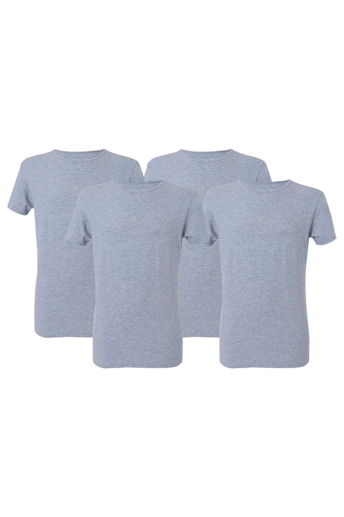 PREMIUM - STRETCH T-SHIRT - 4-PACK GREY 1