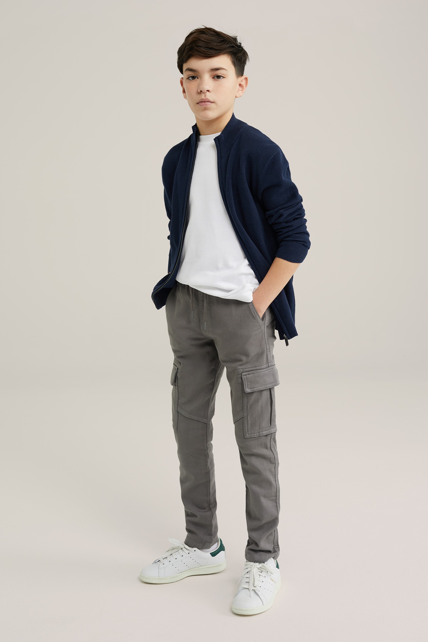 BOYS TROUSER GREY 4