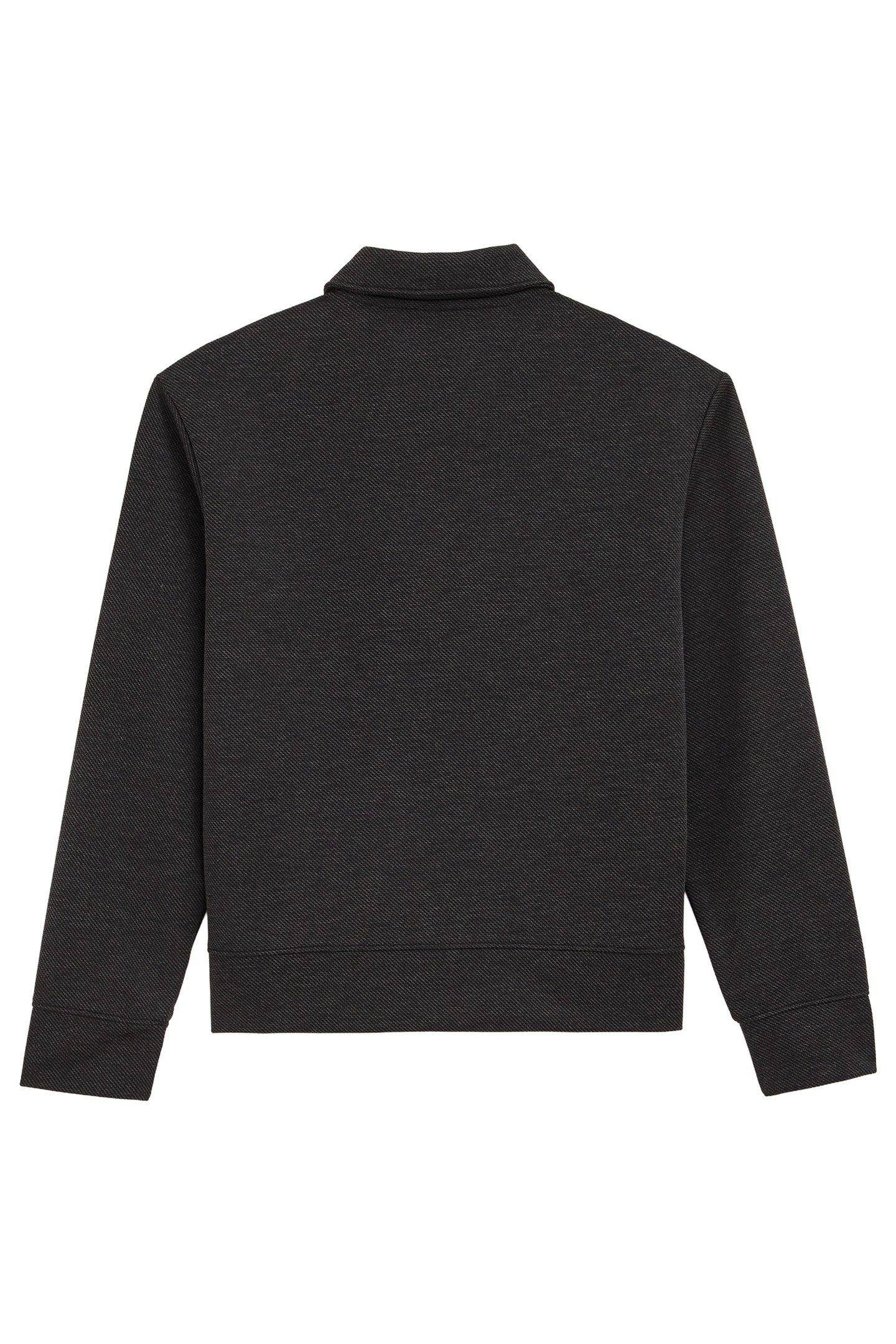 BOYS CARDIGAN WITH ZIPPER BLACK 4