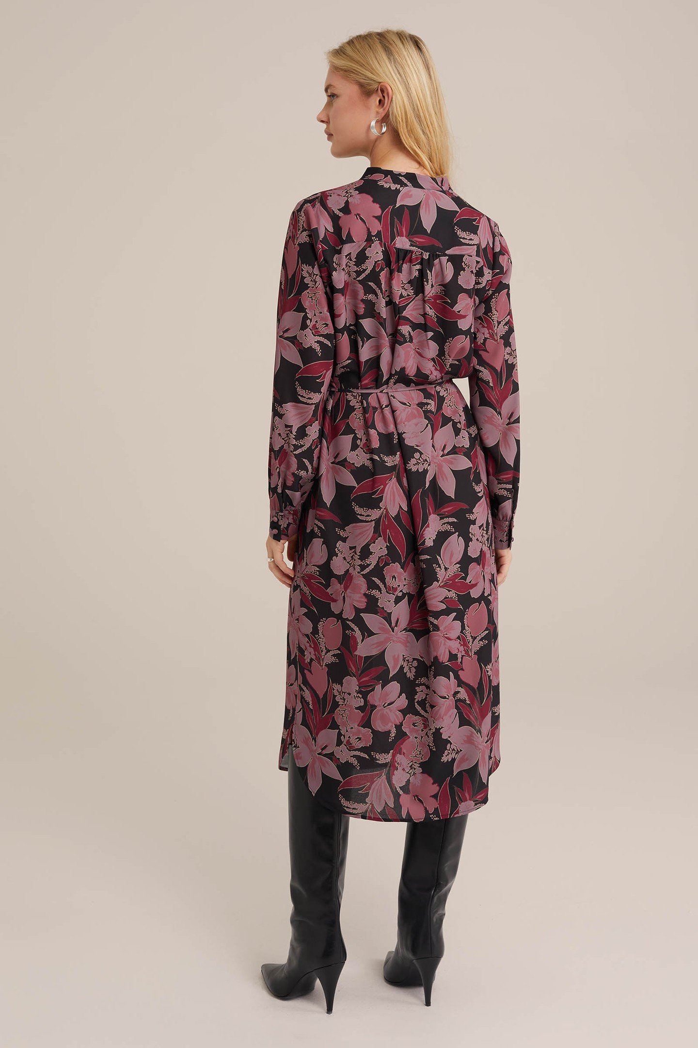 DRESS MID LENGTH MULTI-COLOURED 3