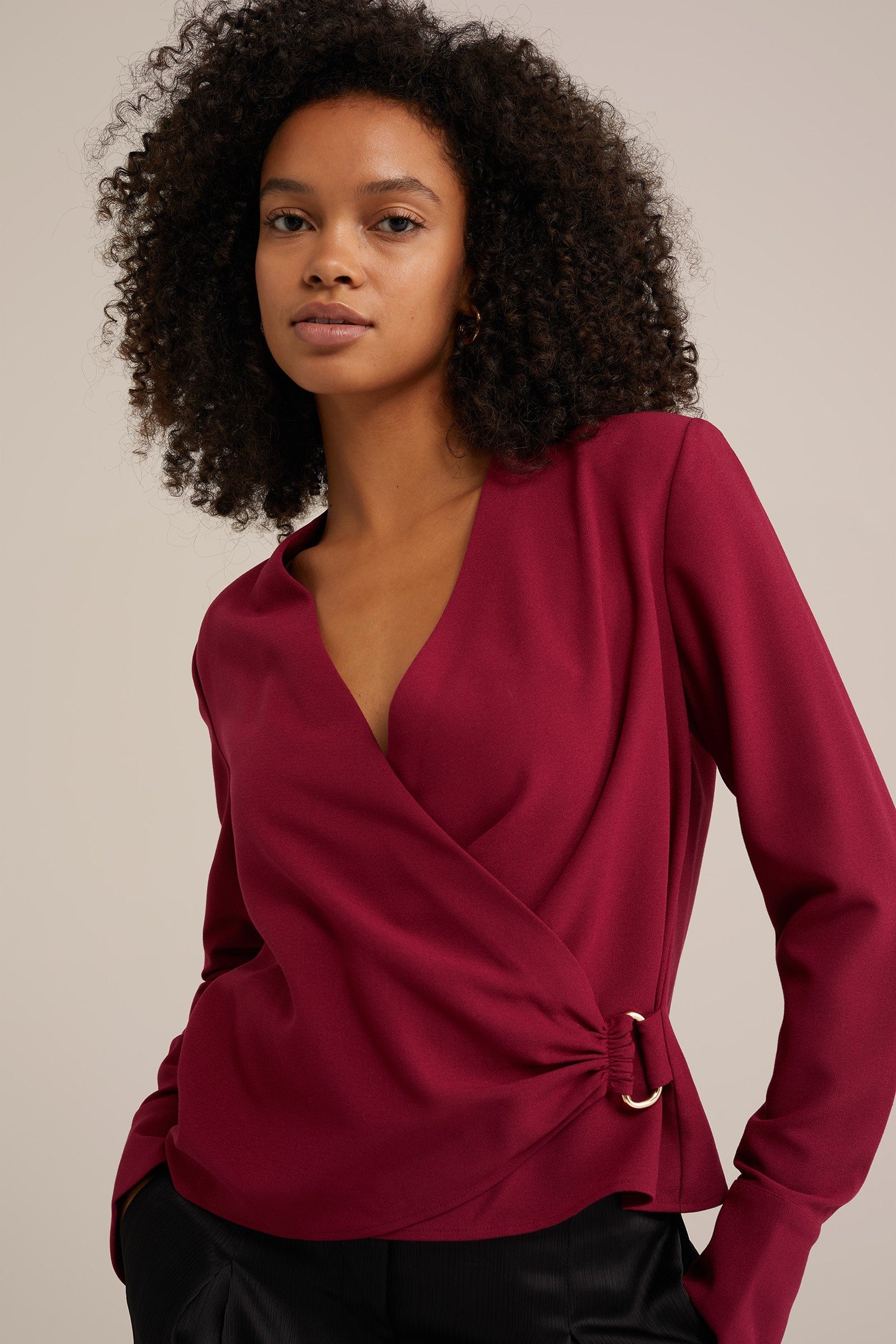 BLOUSE VINTAGE RED 6