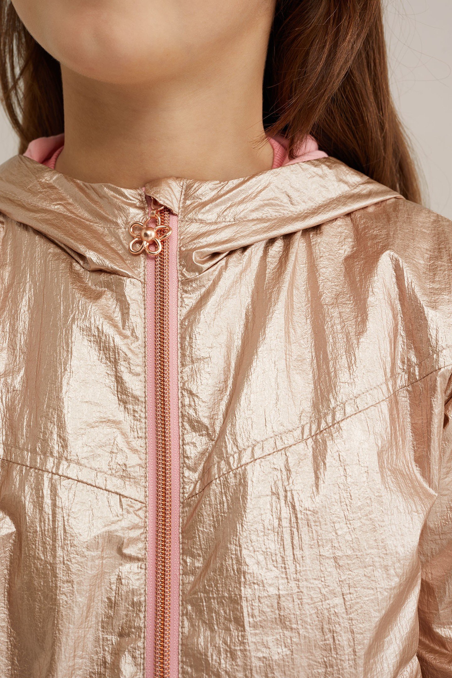 GIRLS JACKET NORMAL LENGTH GOLD 5