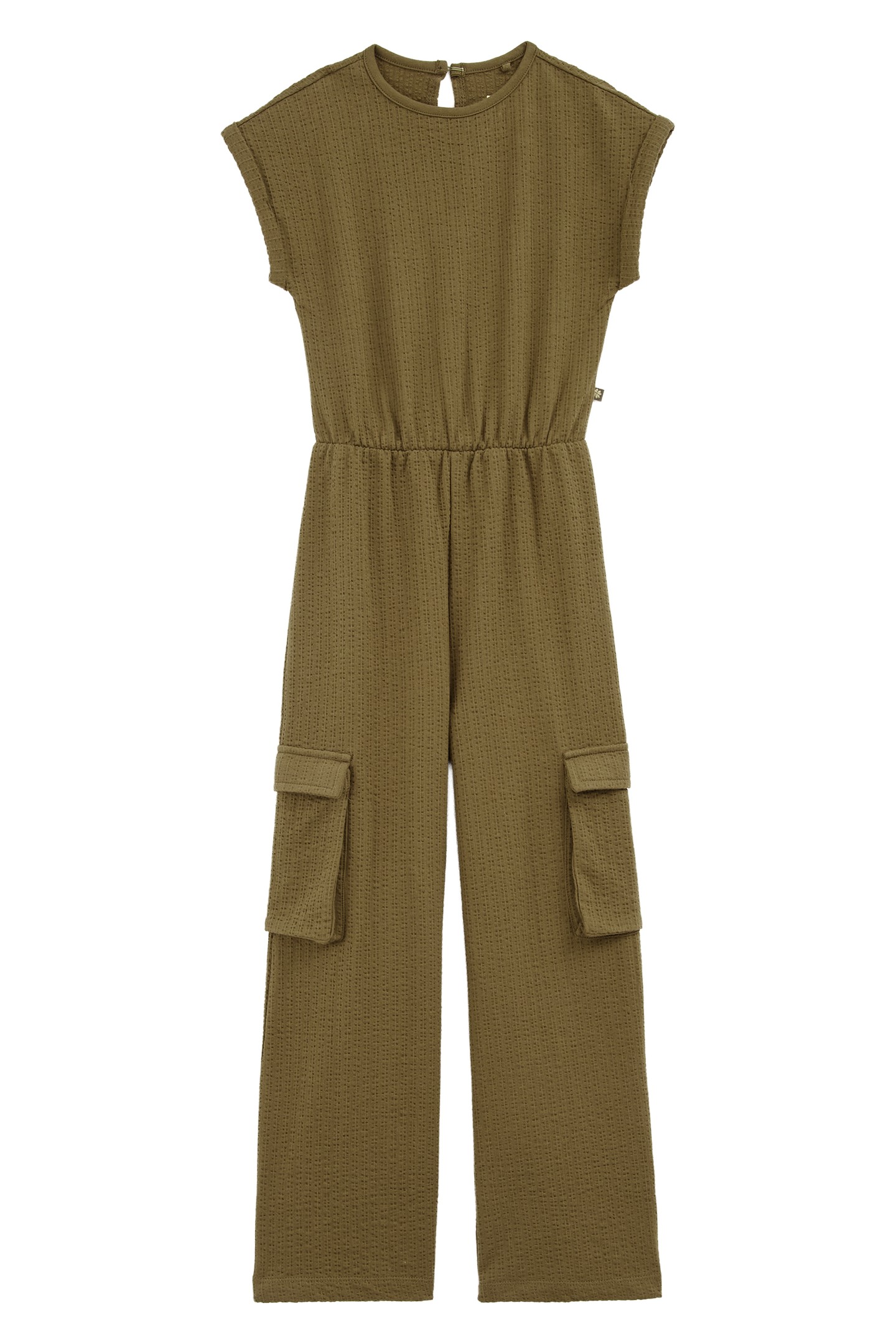 GIRLS JUMPSUIT MOSS GREEN 2