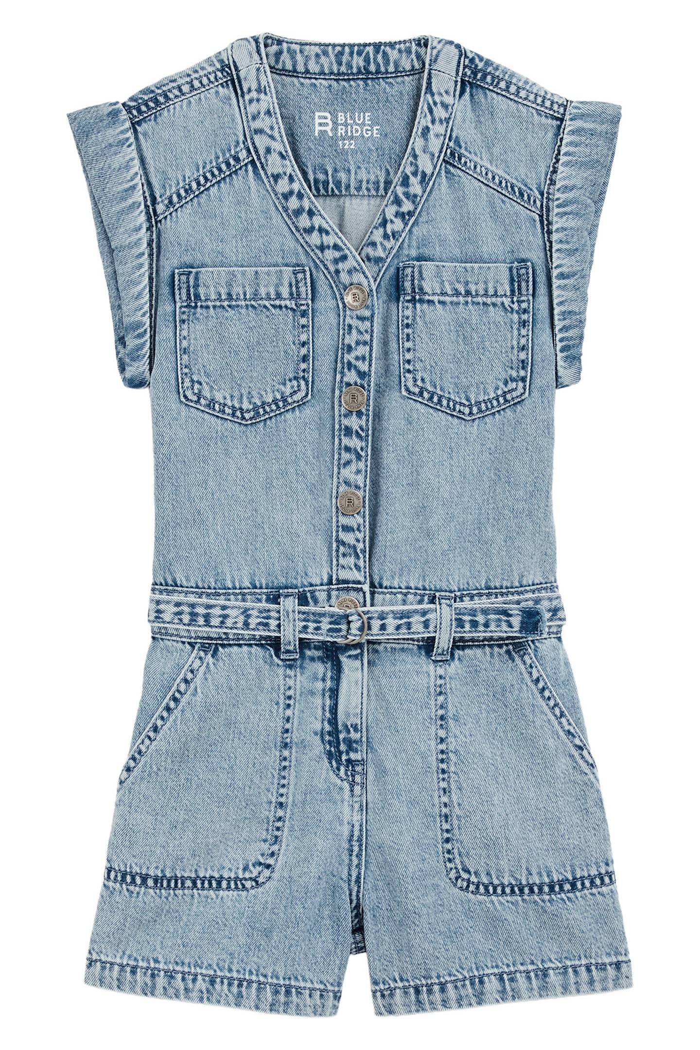 GIRLS JUMPSUIT BLUE 4