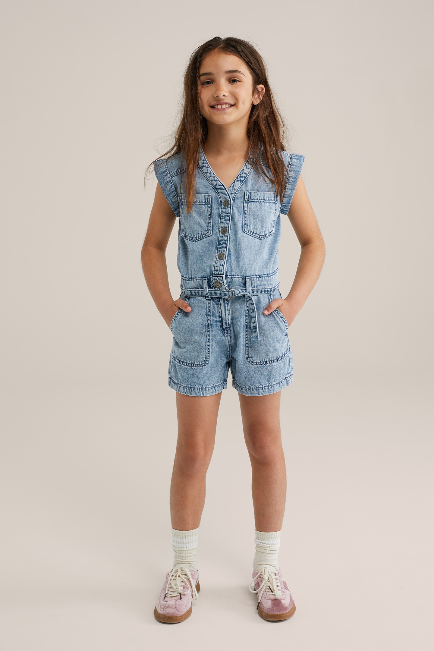 GIRLS JUMPSUIT BLUE 2