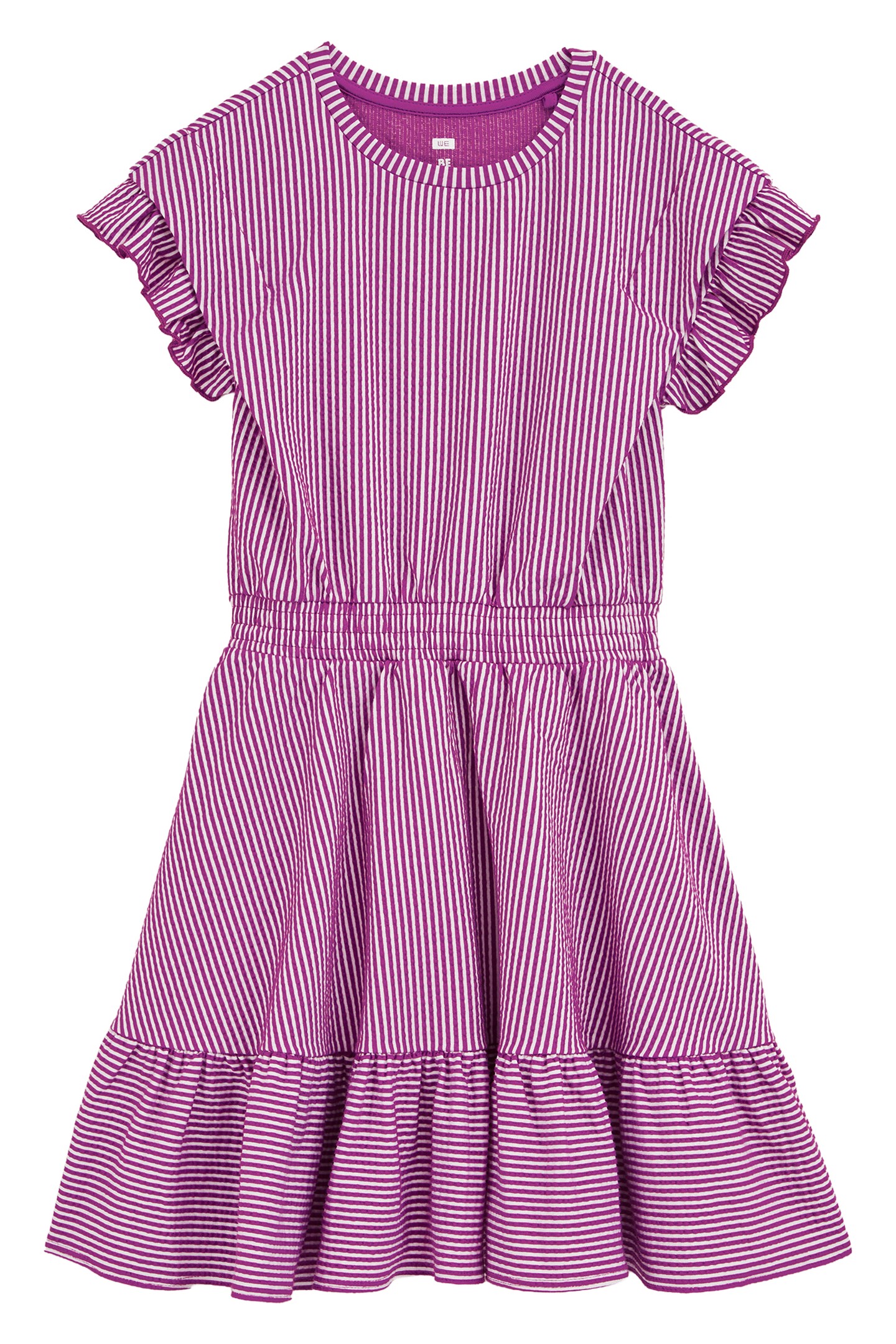 GIRLS DRESS MID LENGTH PURPLE 4