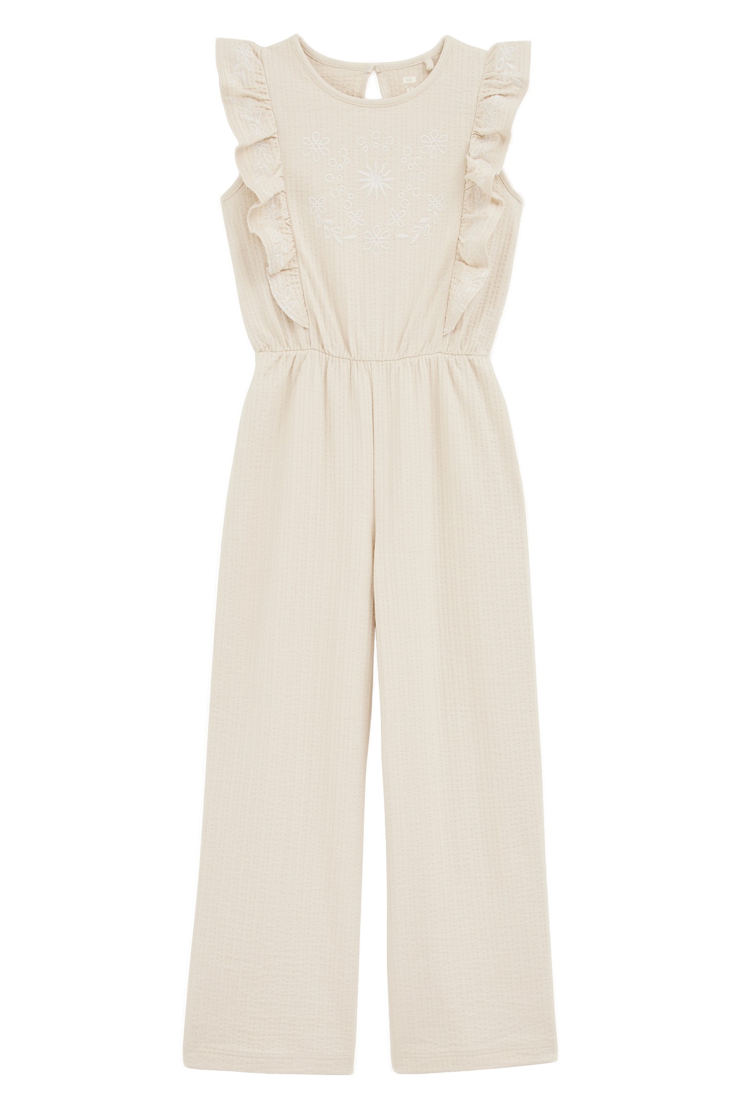 GIRLS JUMPSUIT BEIGE 2