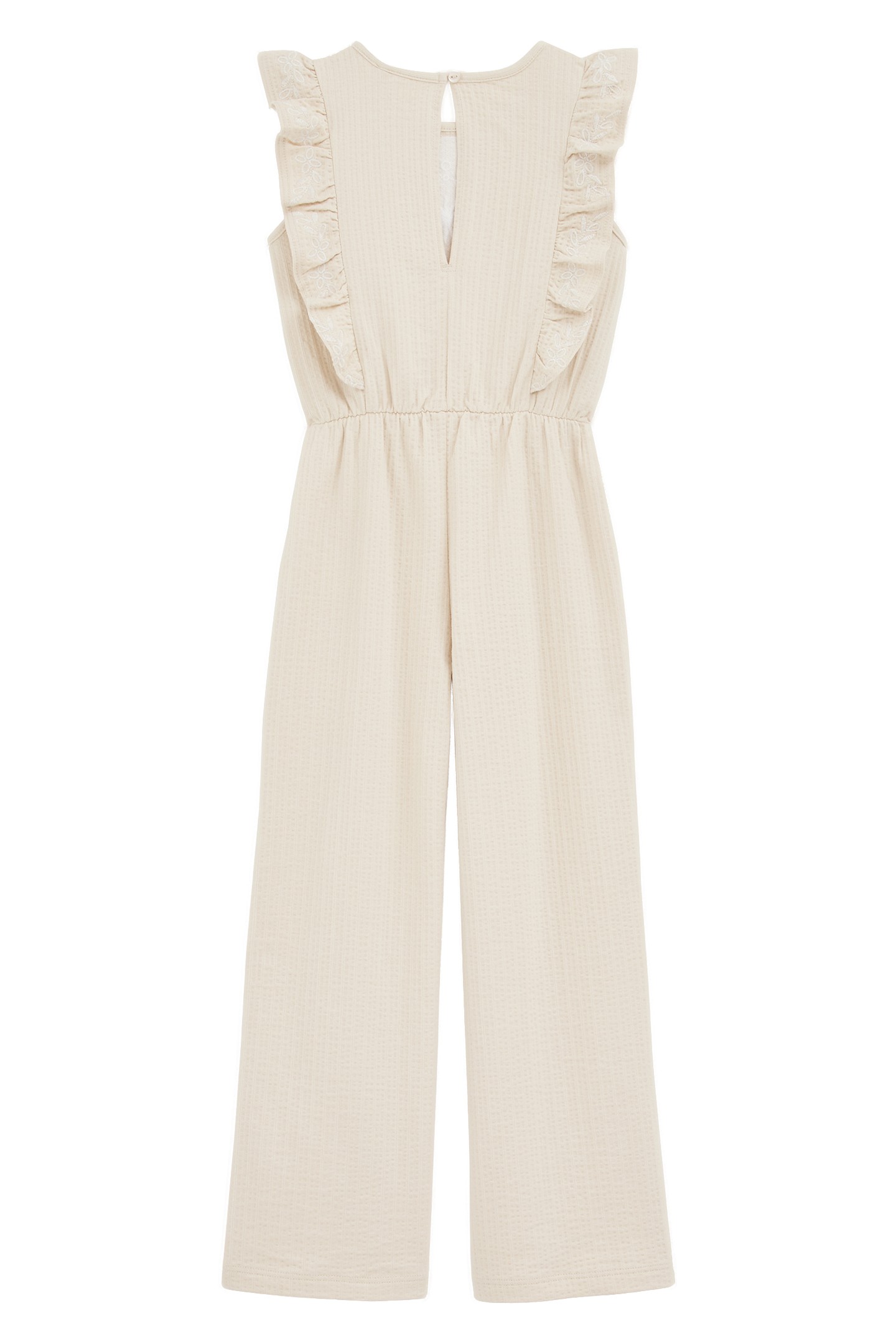 GIRLS JUMPSUIT BEIGE 3