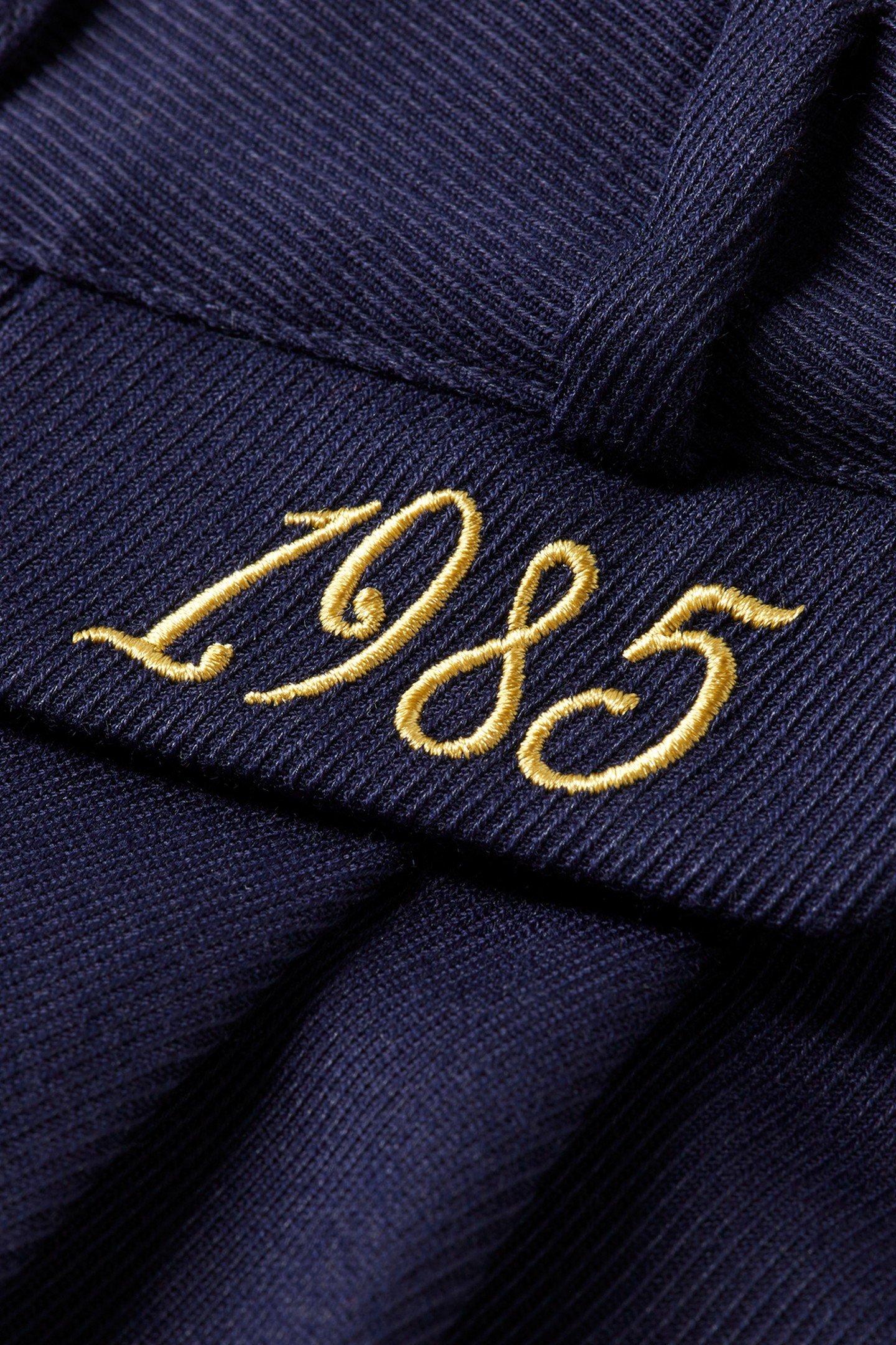 GABARDINE TWILL A-LINE PLEAT FRONT SHORT NAVY 2