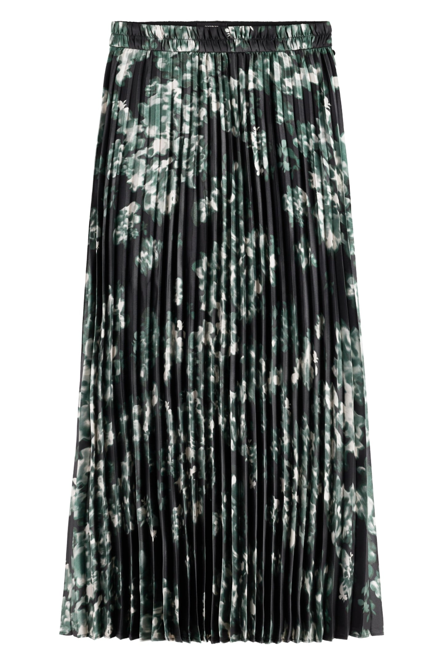 PLEATED SKIRT NIEUW BLOSSOM PRINT PARK GREEN 1