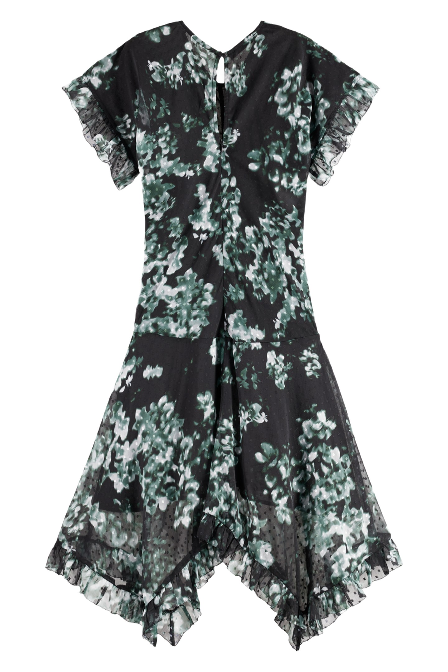 PRINTED FIL COUPE MINI RUFFLE DRESS NIEUW BLOSSOM PRINT PARK 3