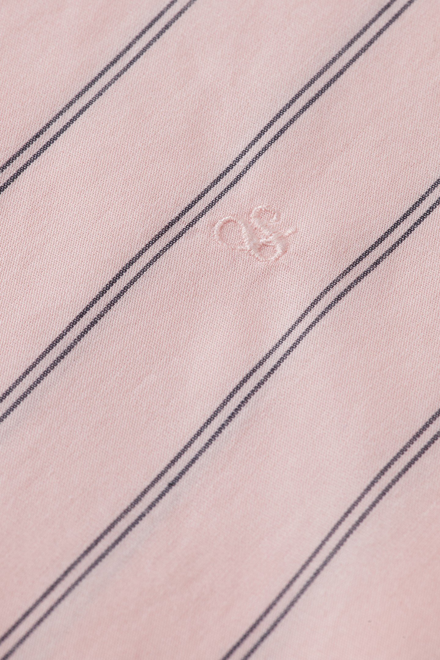 STRIPED GIRLFRIEND POPLIN SHIRT SHIRTING PINK/ CHARCOAL STRI 2